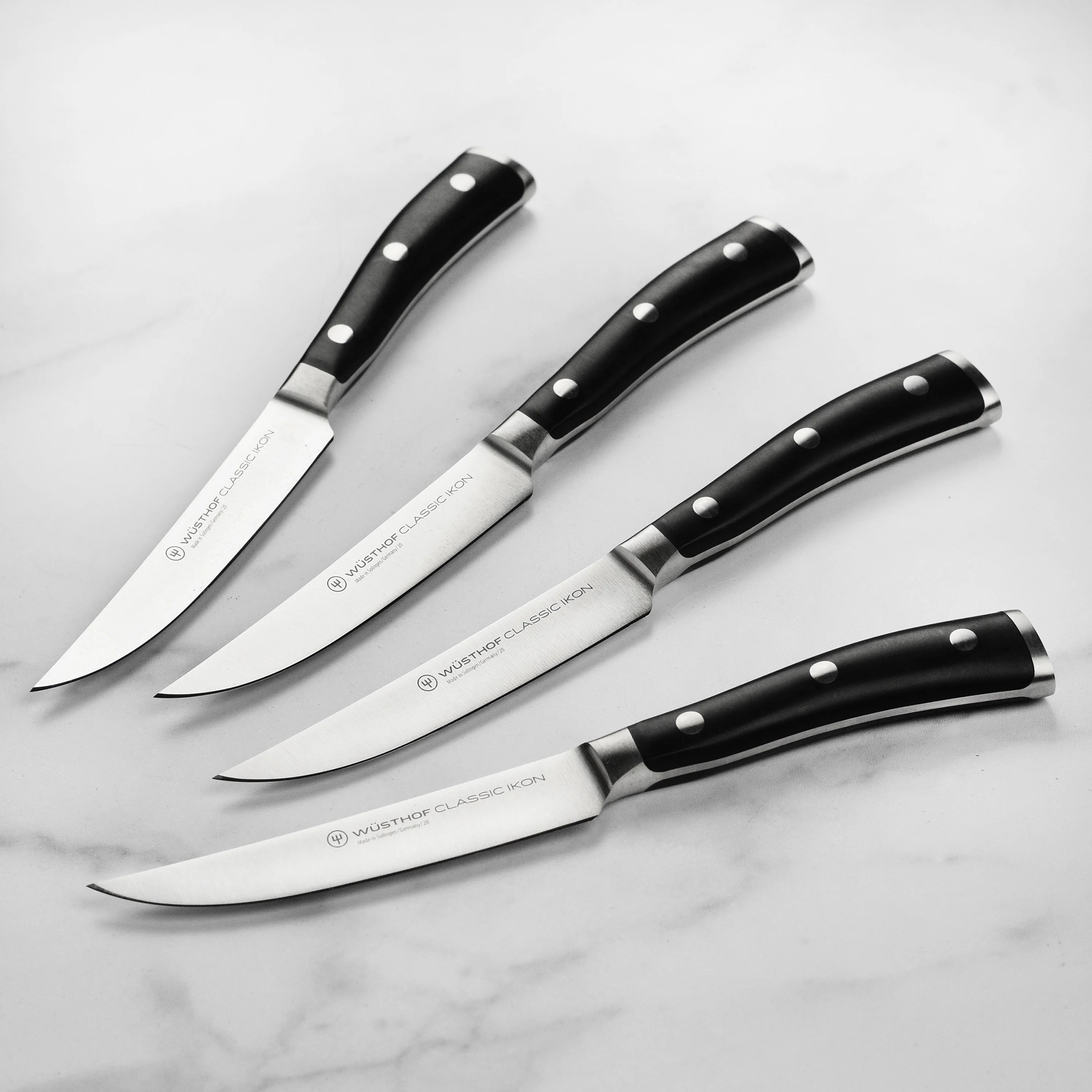 Wusthof Classic Ikon 4 Piece Steak Knife Set with Wood Case - Image 5