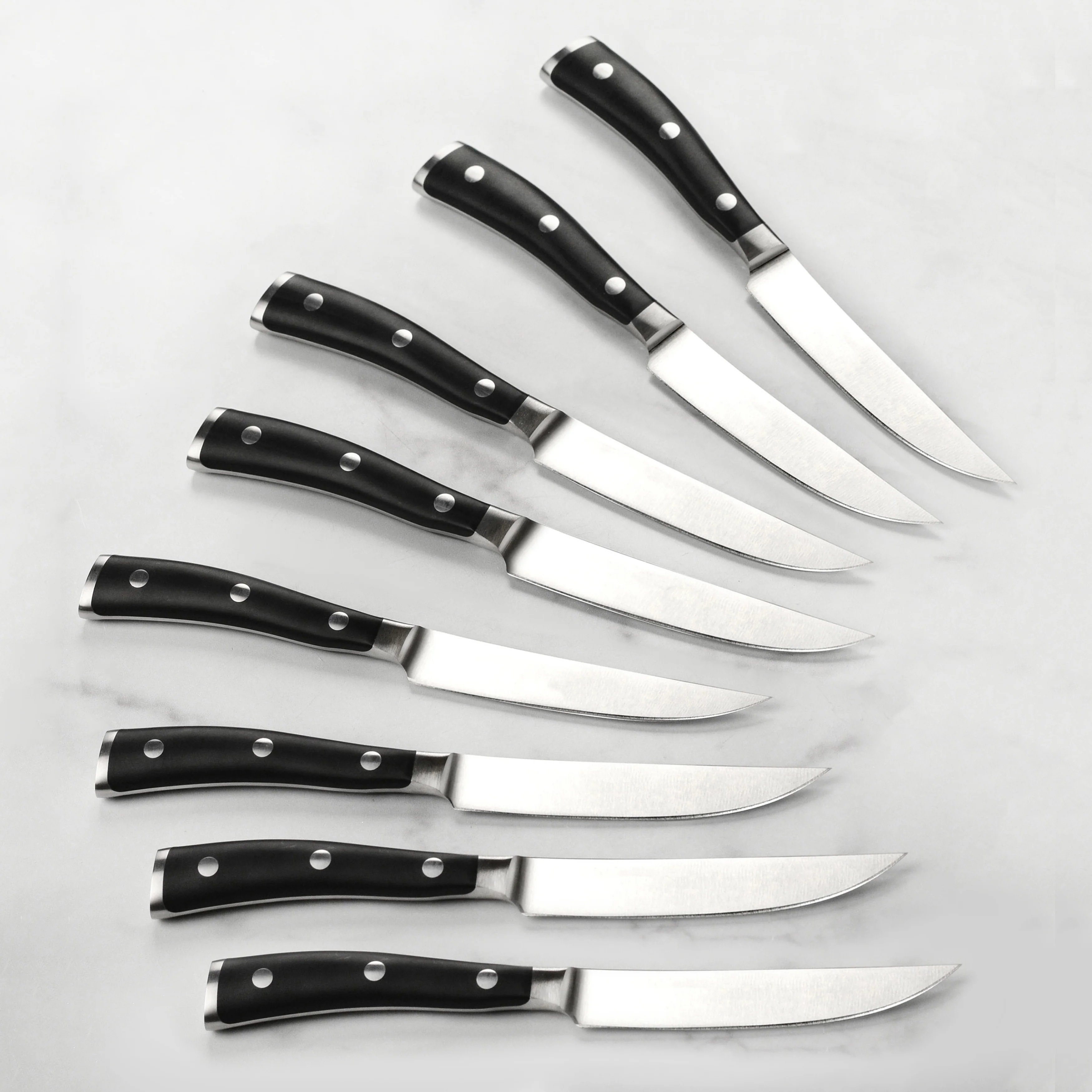 Wusthof Classic Ikon 8 Piece Steak Knife Set with Wood Case - Image 7