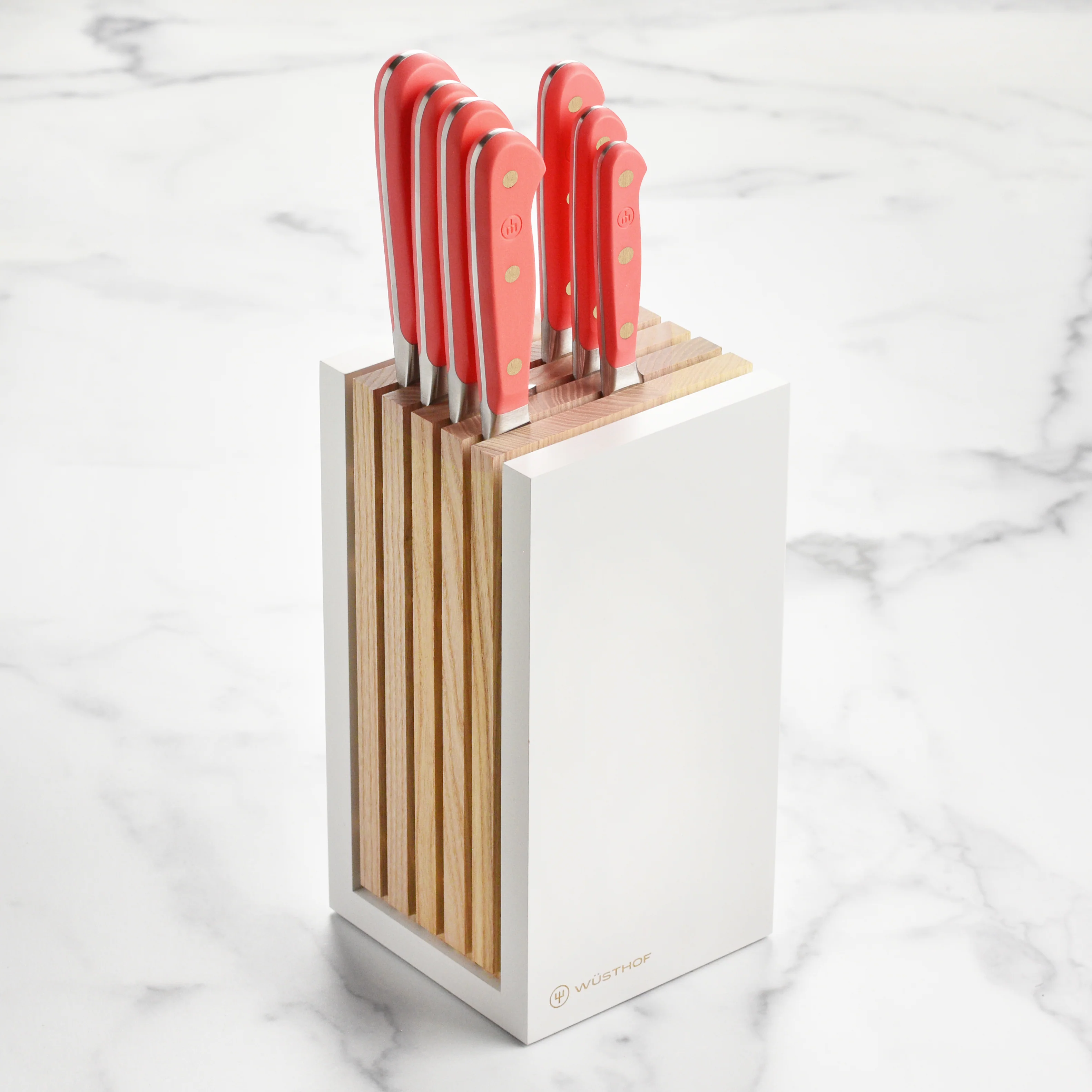 Wusthof Classic Coral Peach 8 Piece Knife Block Set - Image 5