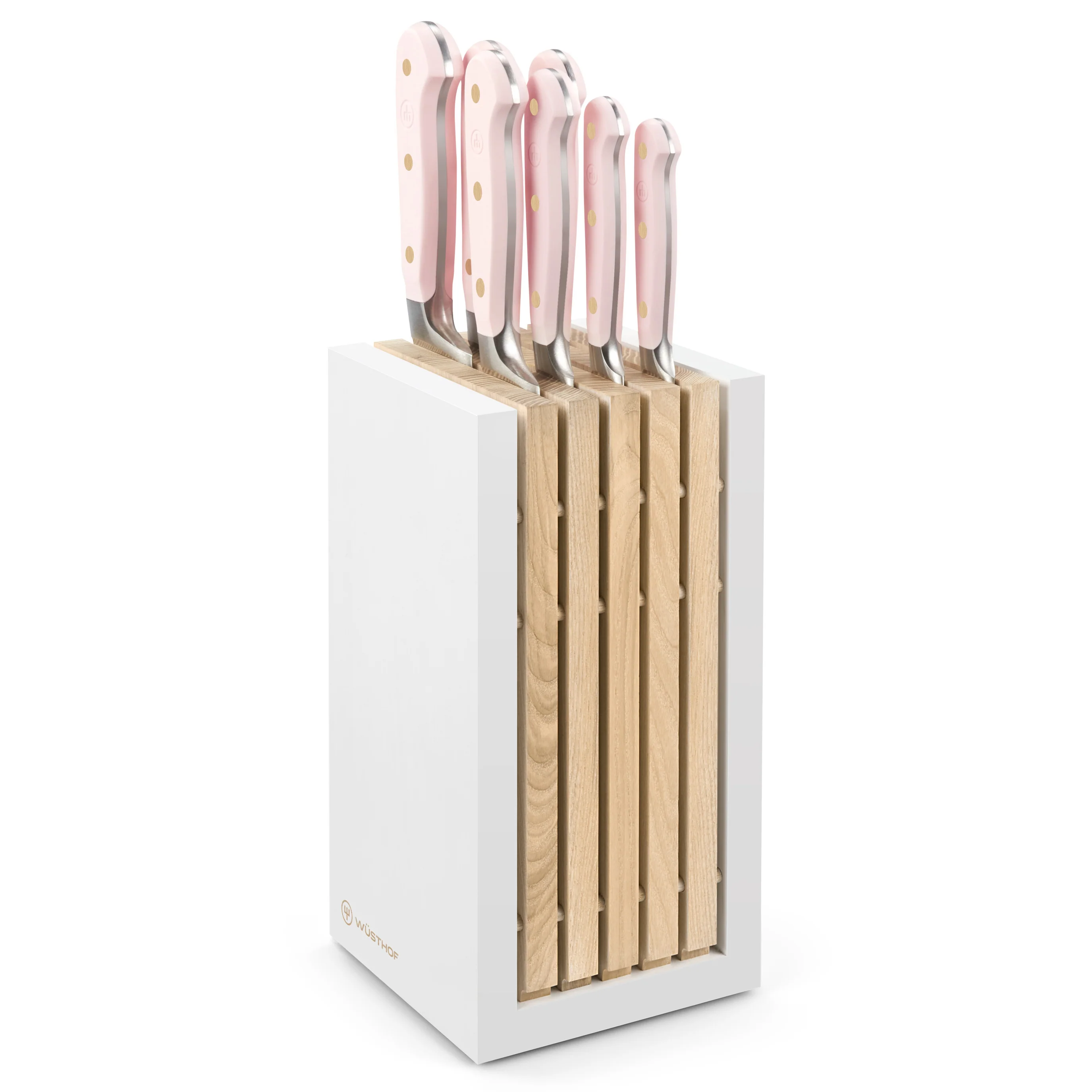Wusthof Classic Pink Himalayan Salt 8 Piece Knife Block Set - Image 5