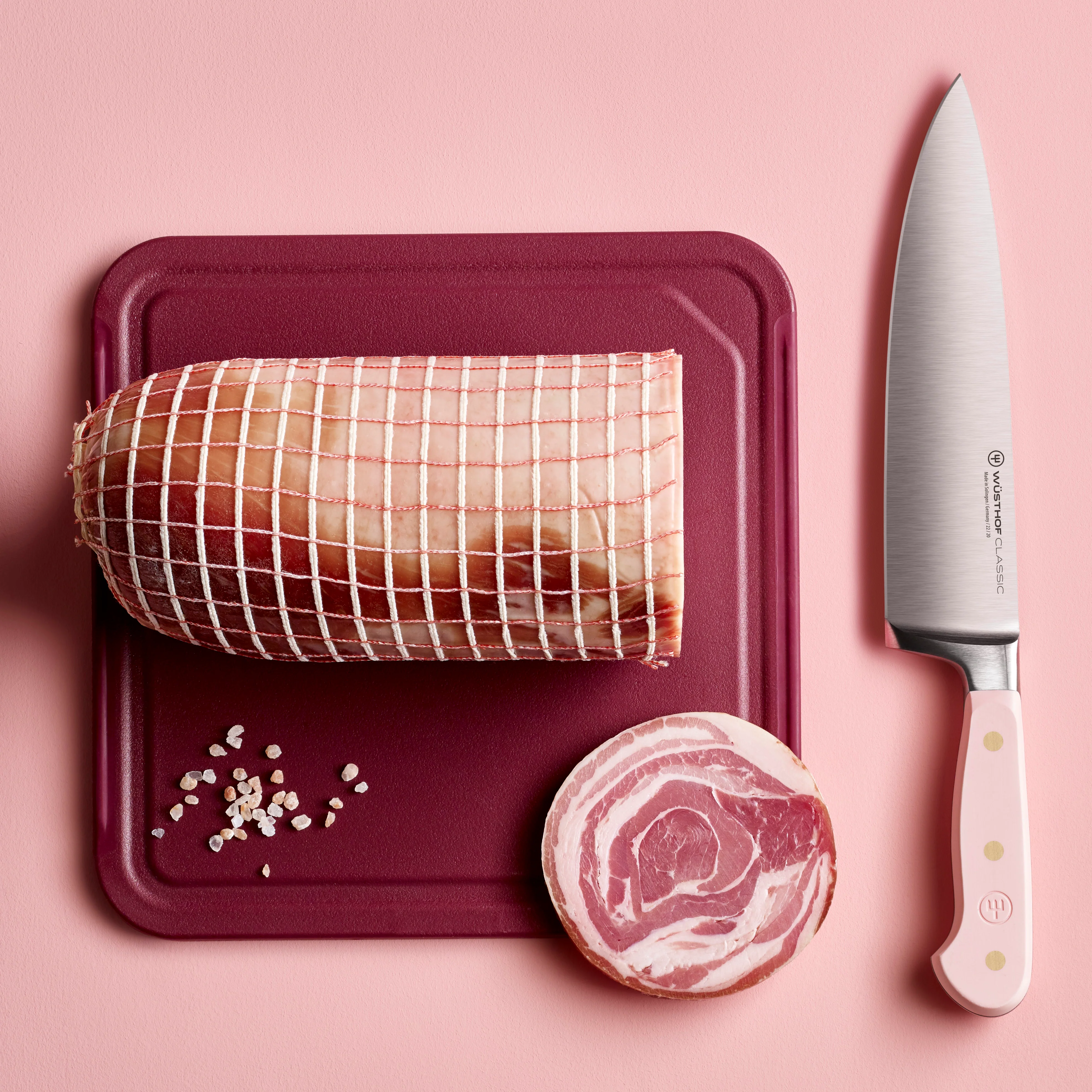 Wusthof Classic Pink Himalayan Salt 8 Piece Knife Block Set - Image 7