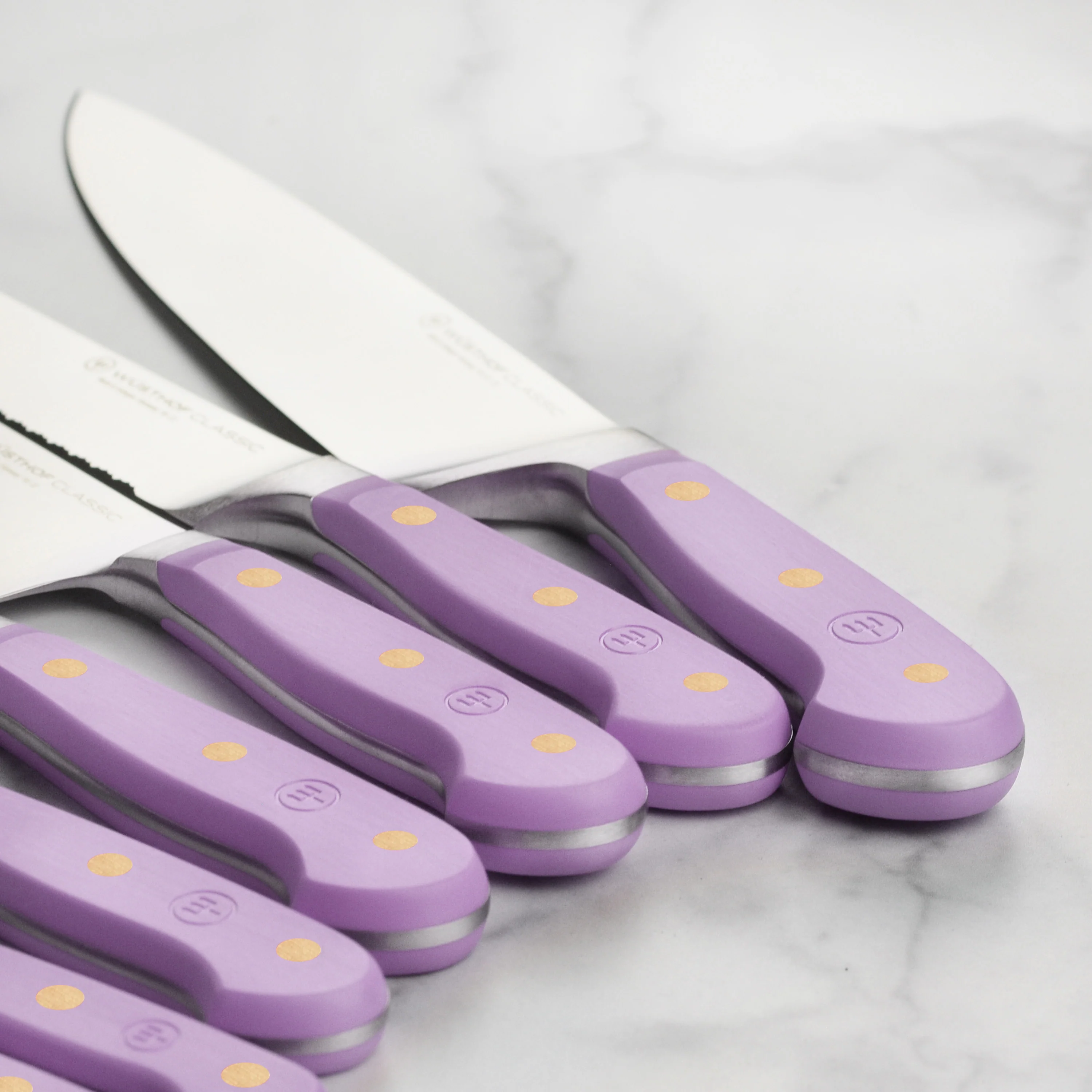 Wusthof Classic Purple Yam 8 Piece Knife Block Set - Image 4