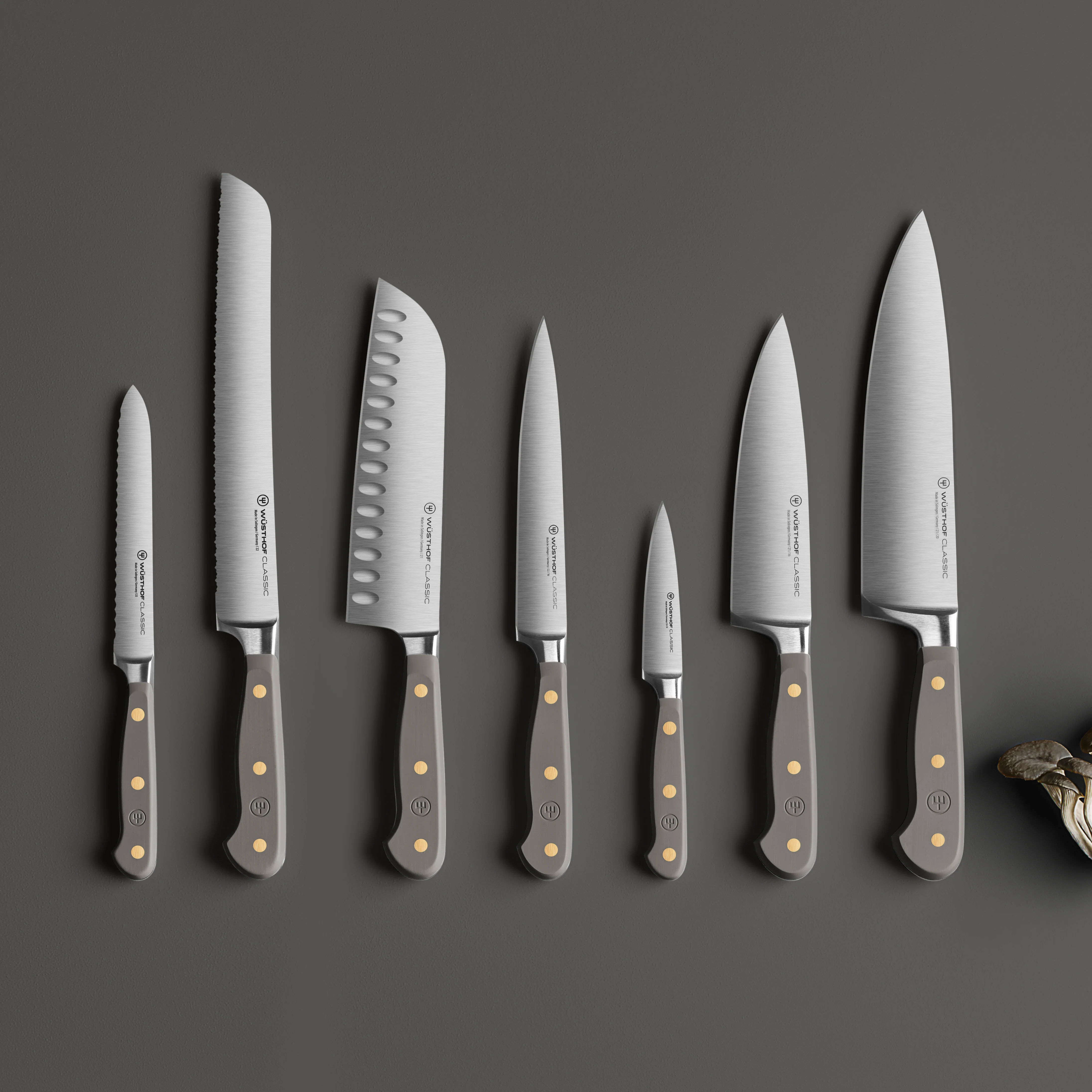 Wusthof Classic Velvet Oyster 8 Piece Knife Block Set - Image 2