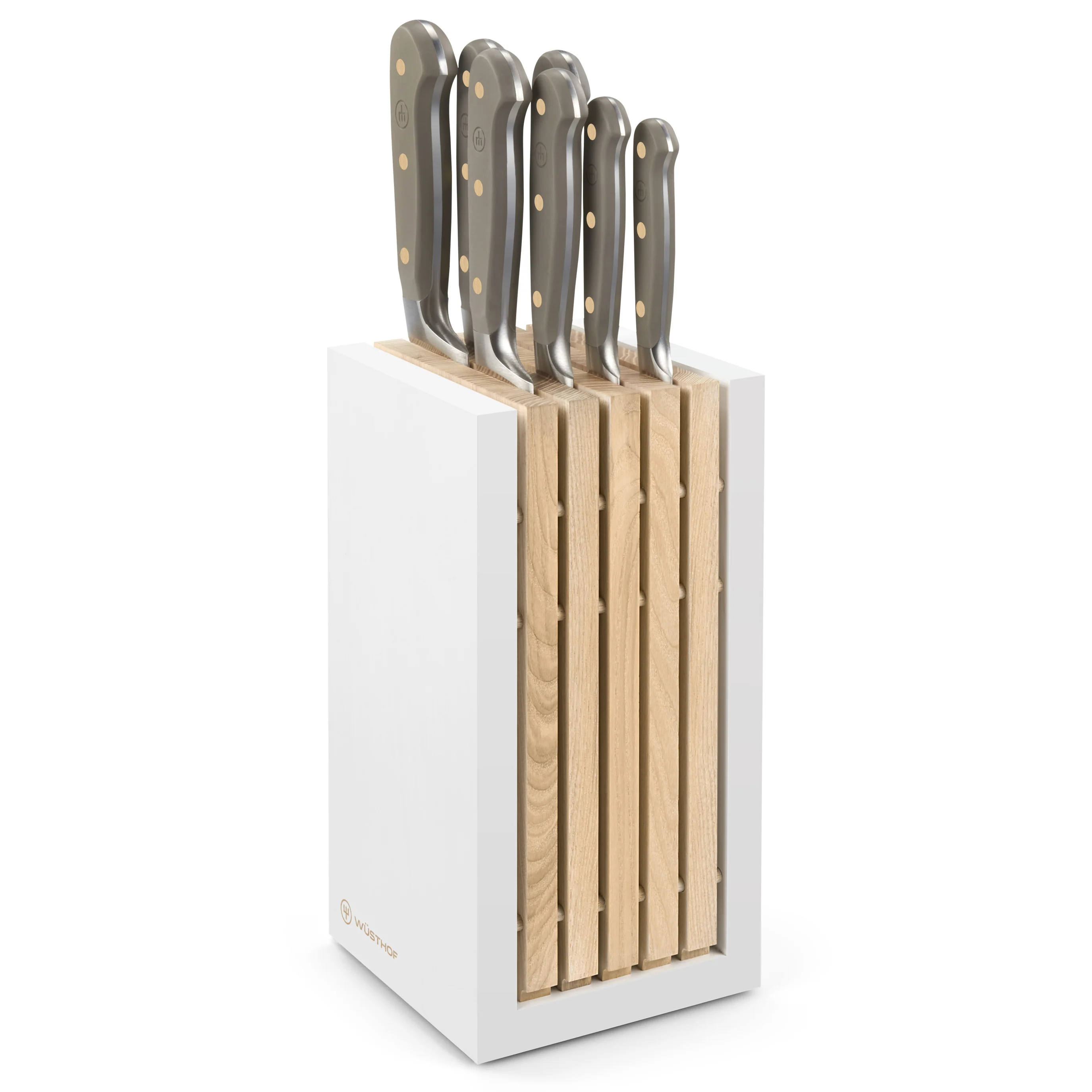 Wusthof Classic Velvet Oyster 8 Piece Knife Block Set - Image 4