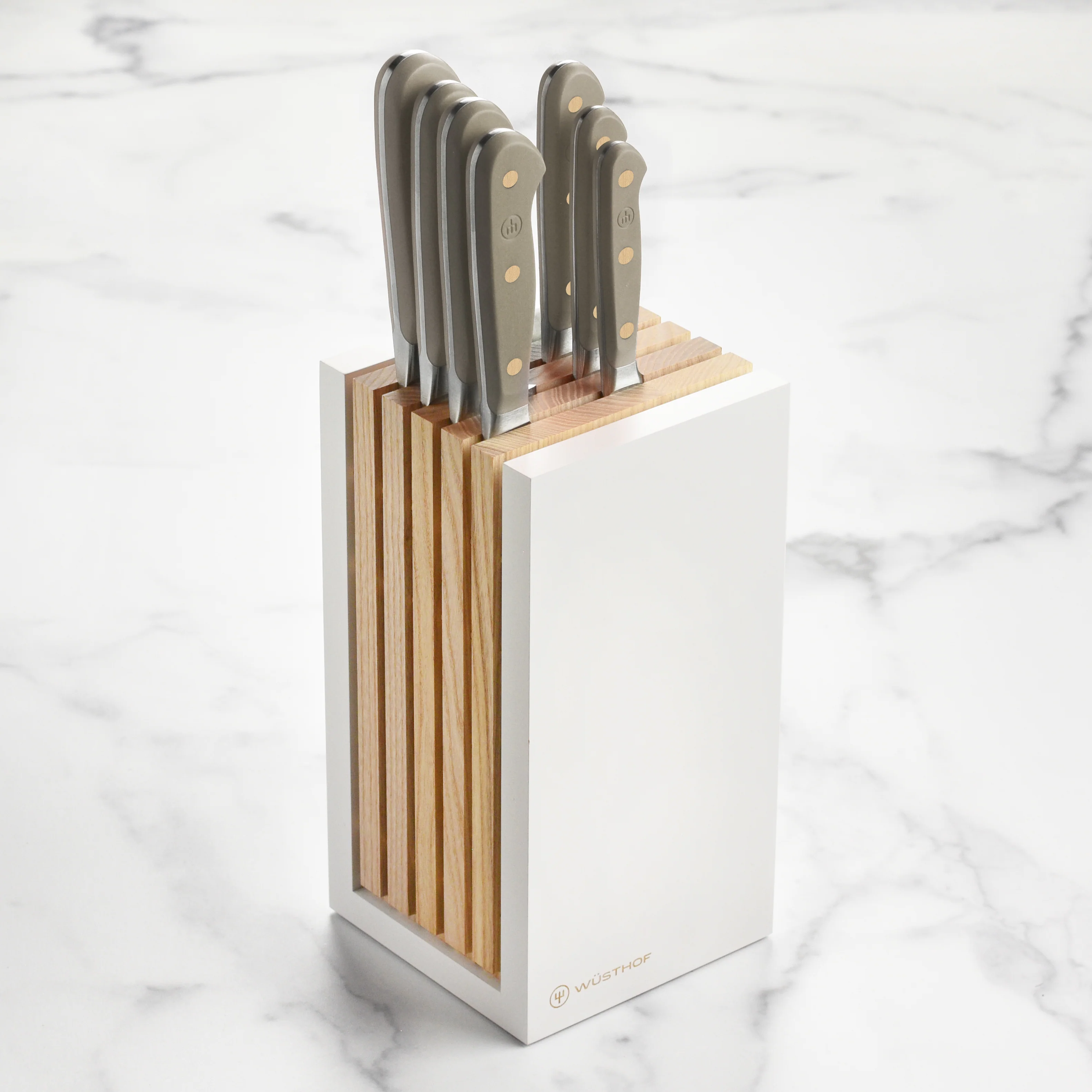 Wusthof Classic Velvet Oyster 8 Piece Knife Block Set - Image 5