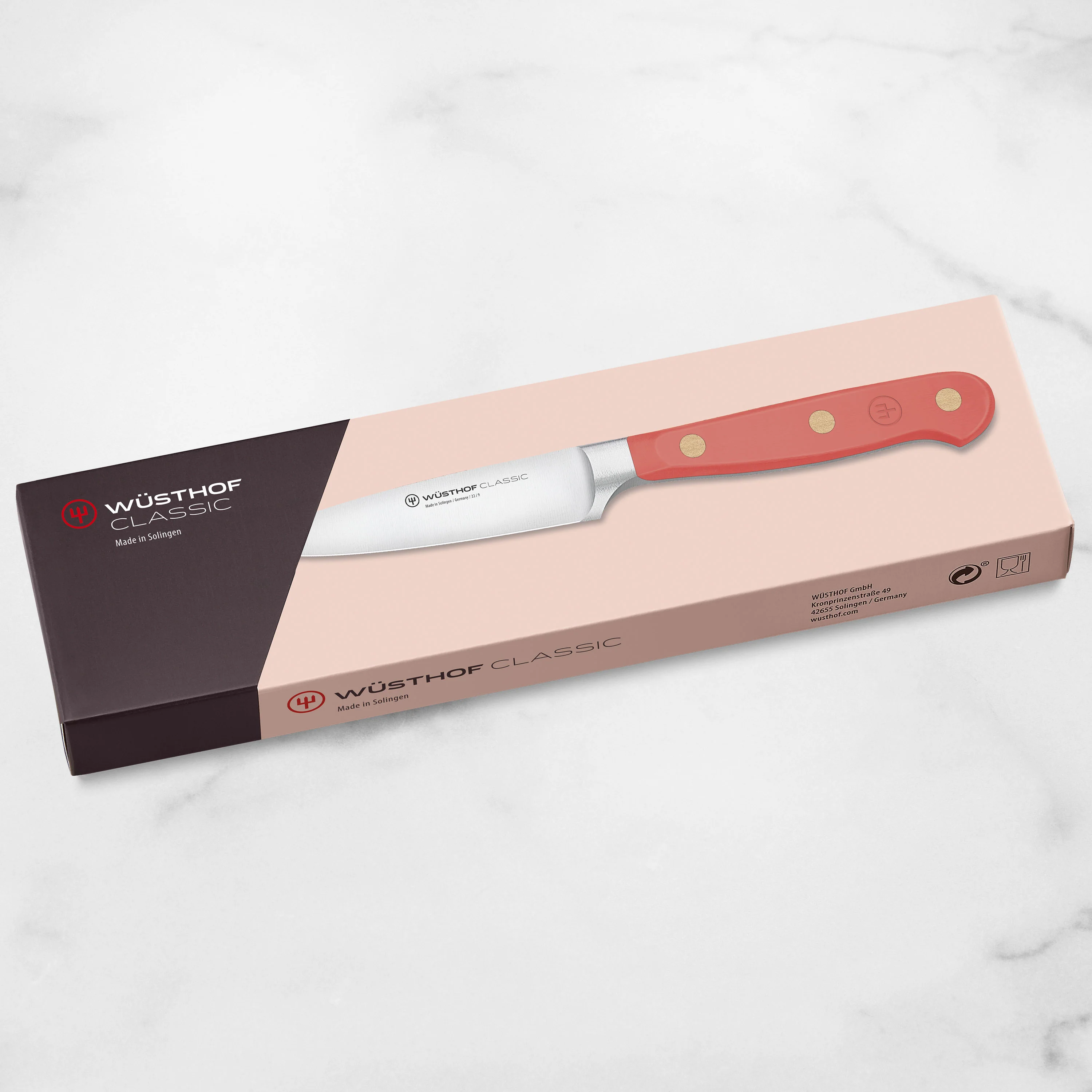 Wusthof Classic Coral Peach 3.5" Paring Knife - Image 7