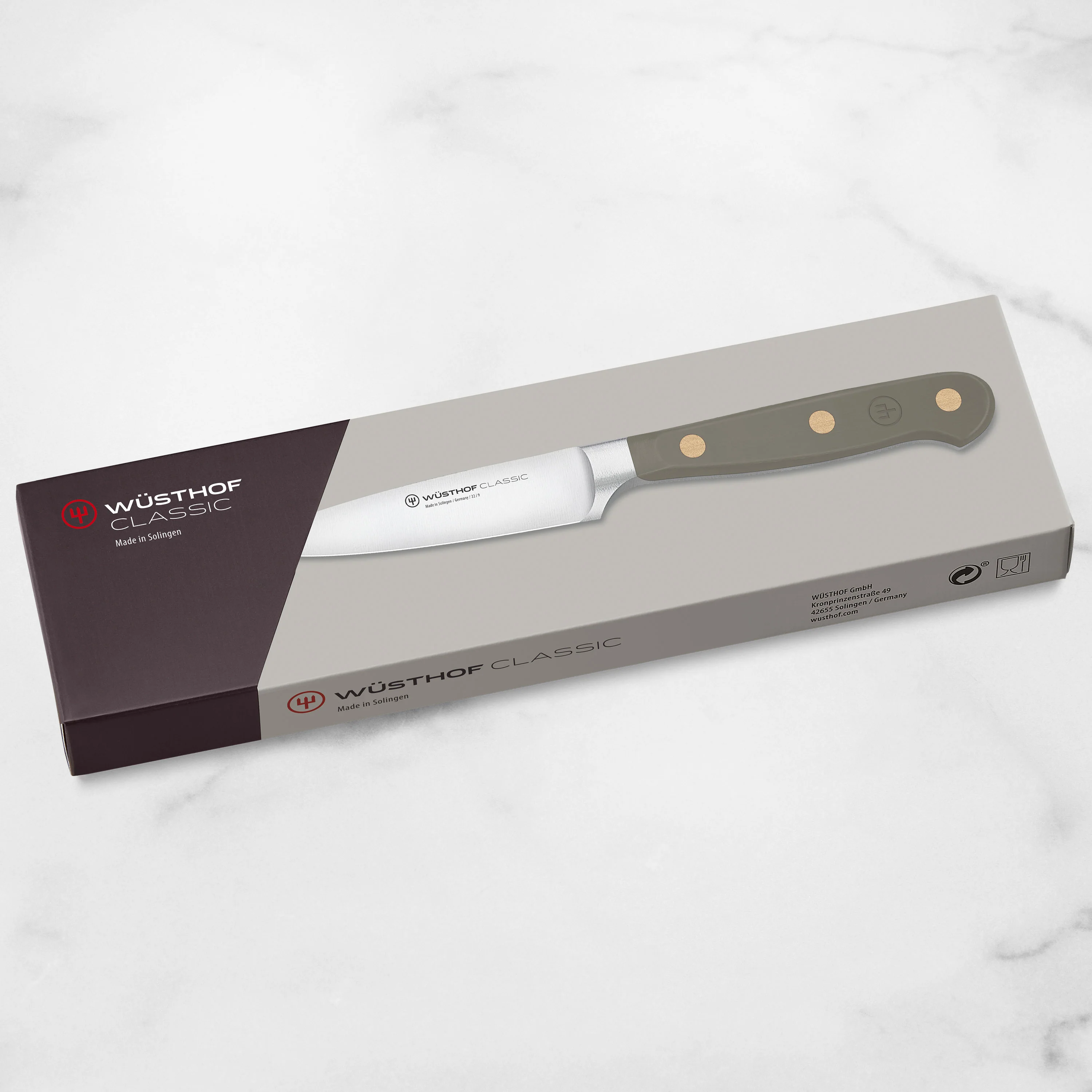Wusthof Classic Velvet Oyster 3.5" Paring Knife - Image 7