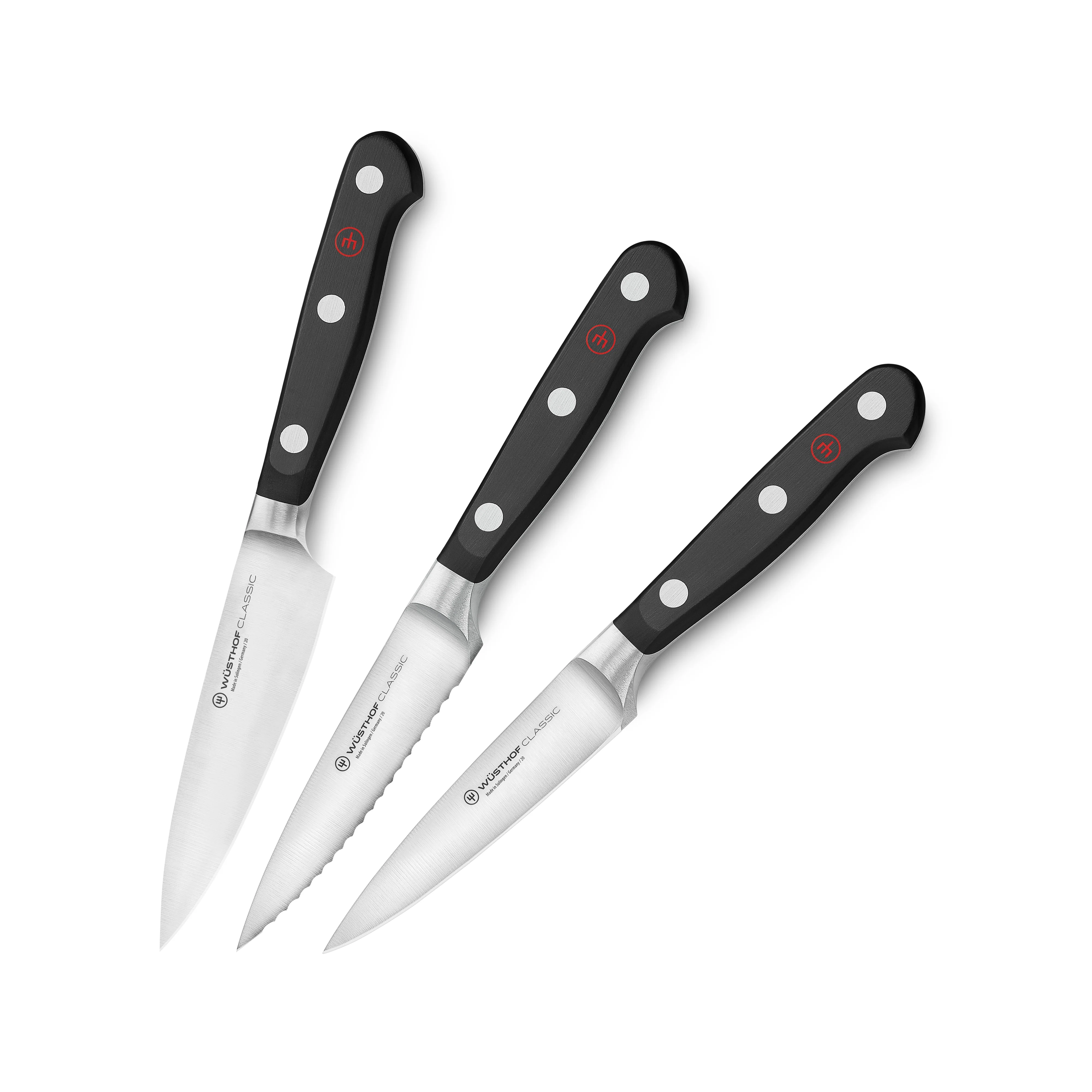 Wusthof Classic 3 Piece Paring Knife Set - Image 3