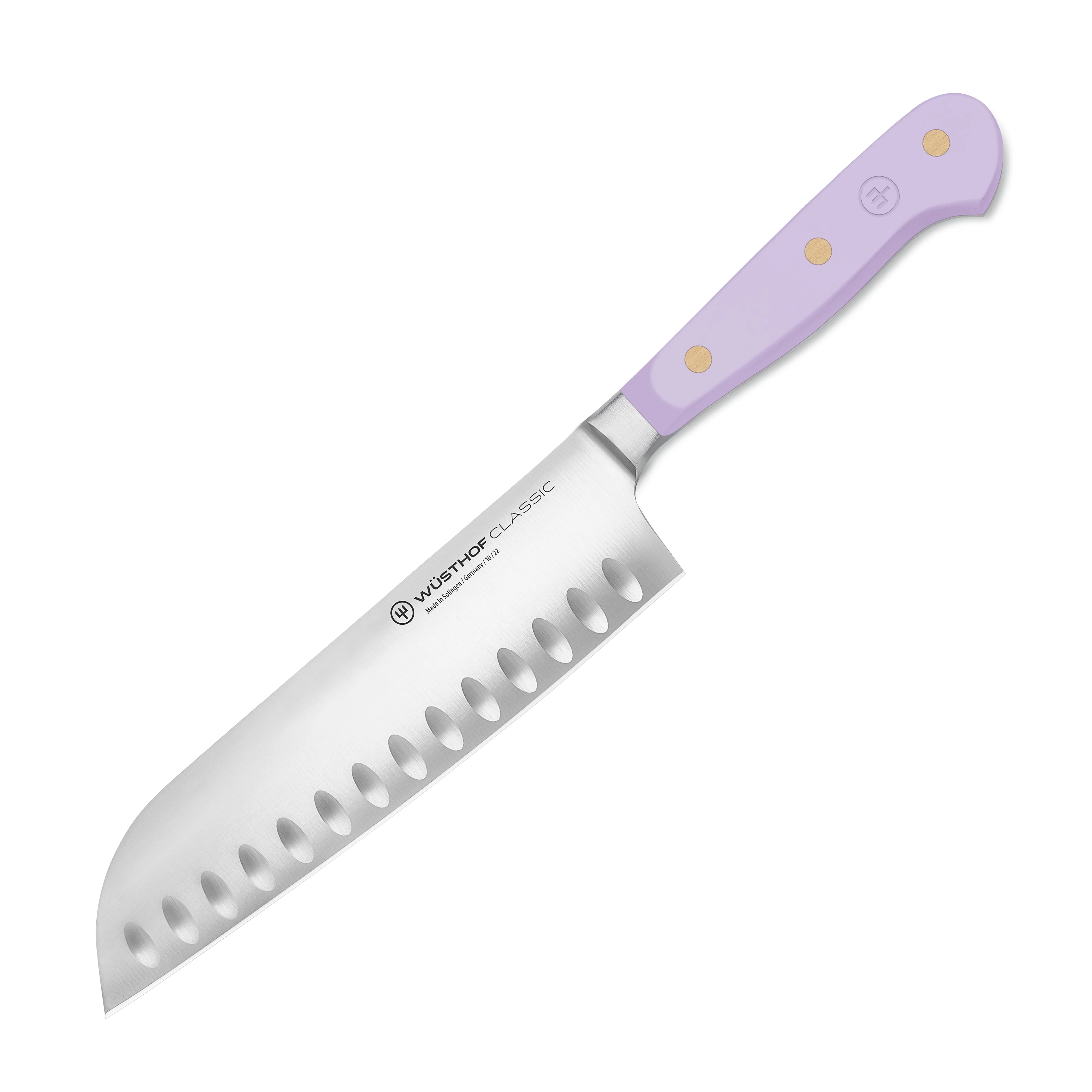 Wusthof Classic Purple Yam 7" Hollow Edge Santoku Knife - Image 4