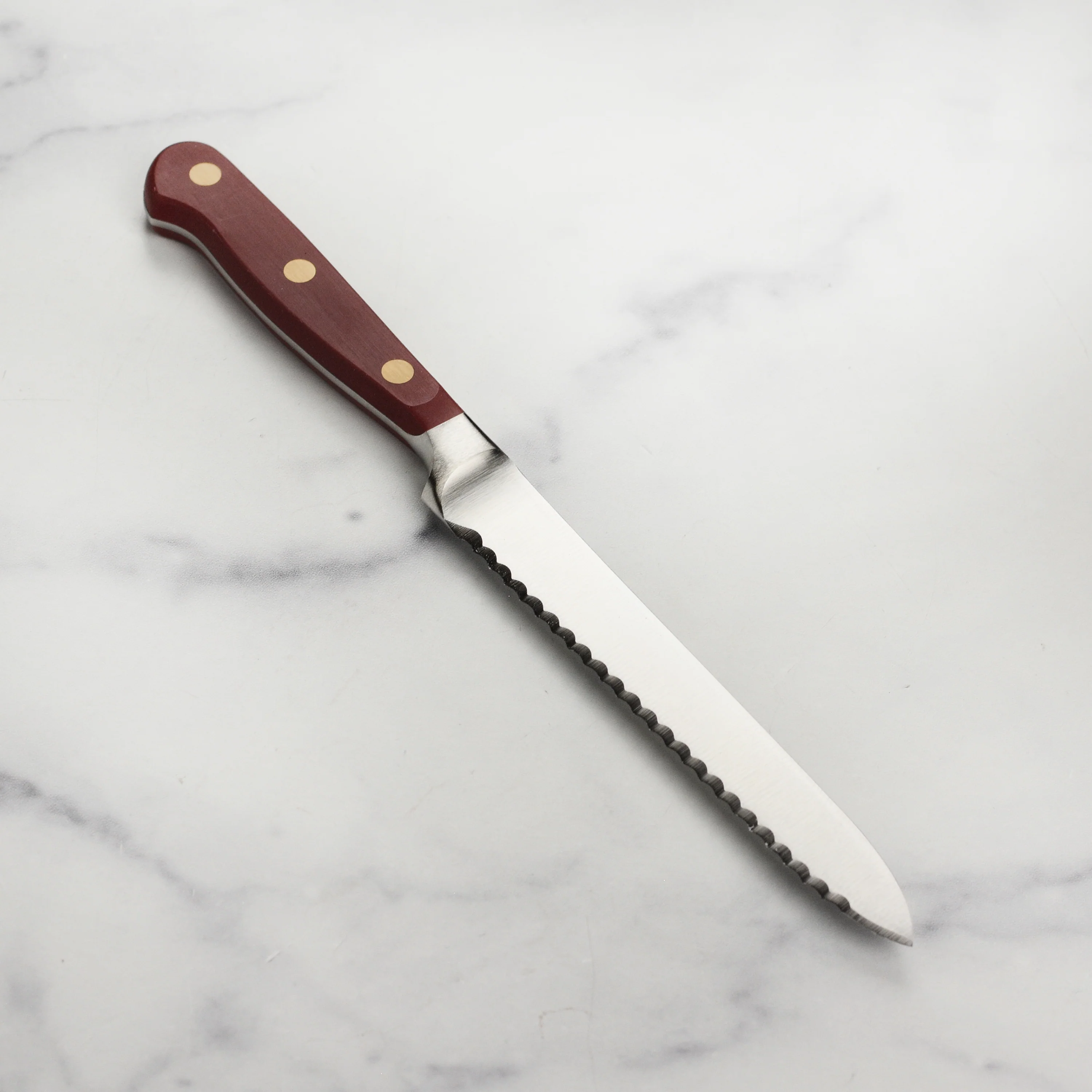 Wusthof Classic Tasty Sumac 5" Serrated Utility Knife - Image 6