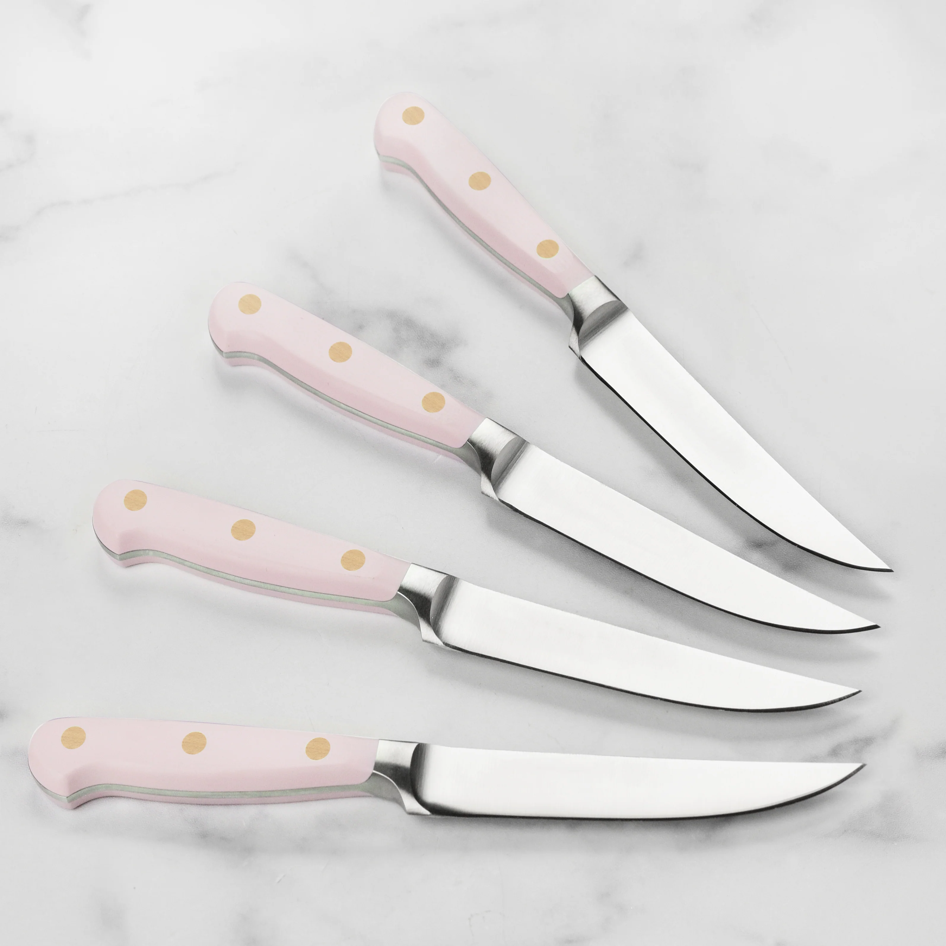 Wusthof Classic Pink Himalayan Salt 4 Piece Steak Knife Set - Image 6