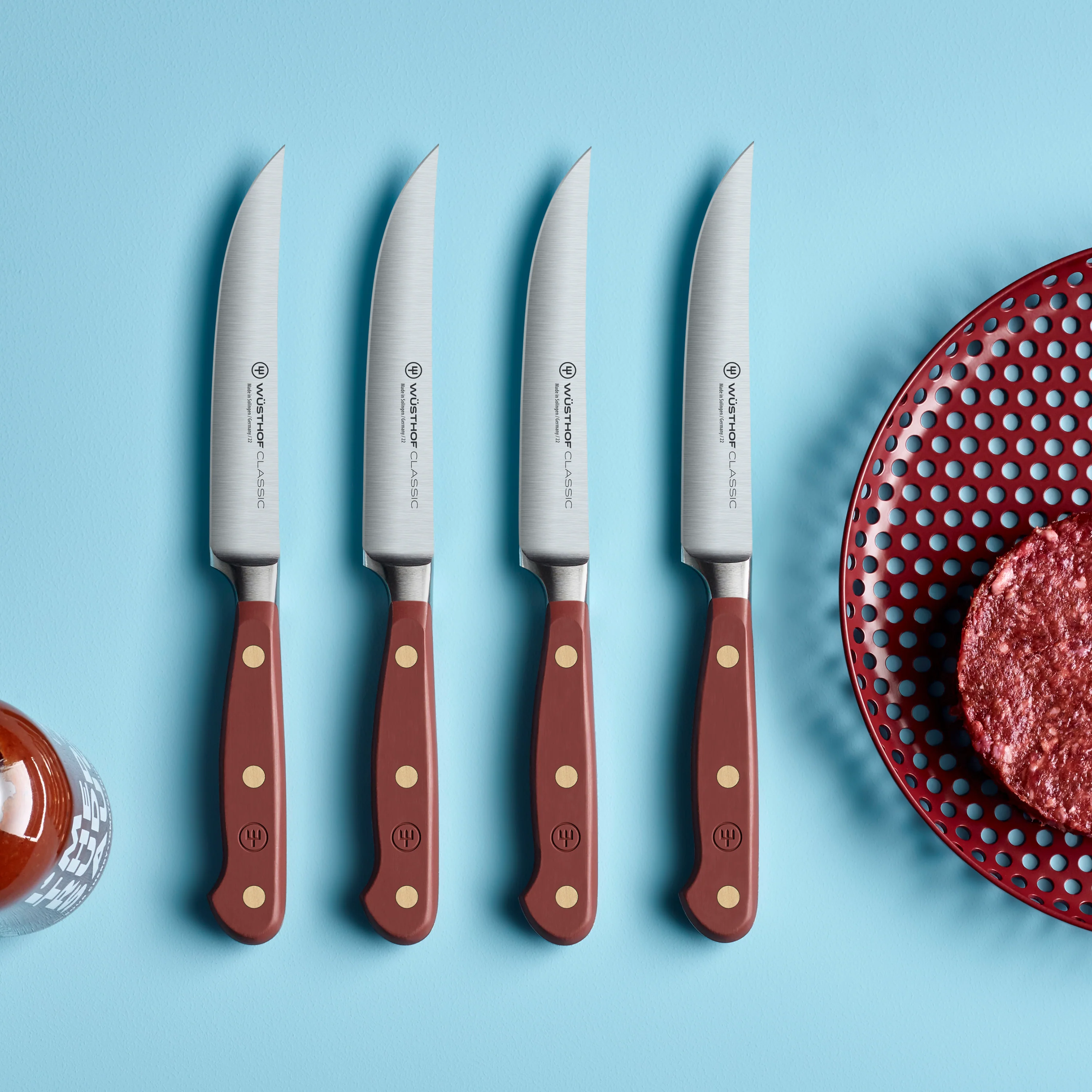 Wusthof Classic Tasty Sumac 4 Piece Steak Knife Set - Image 5