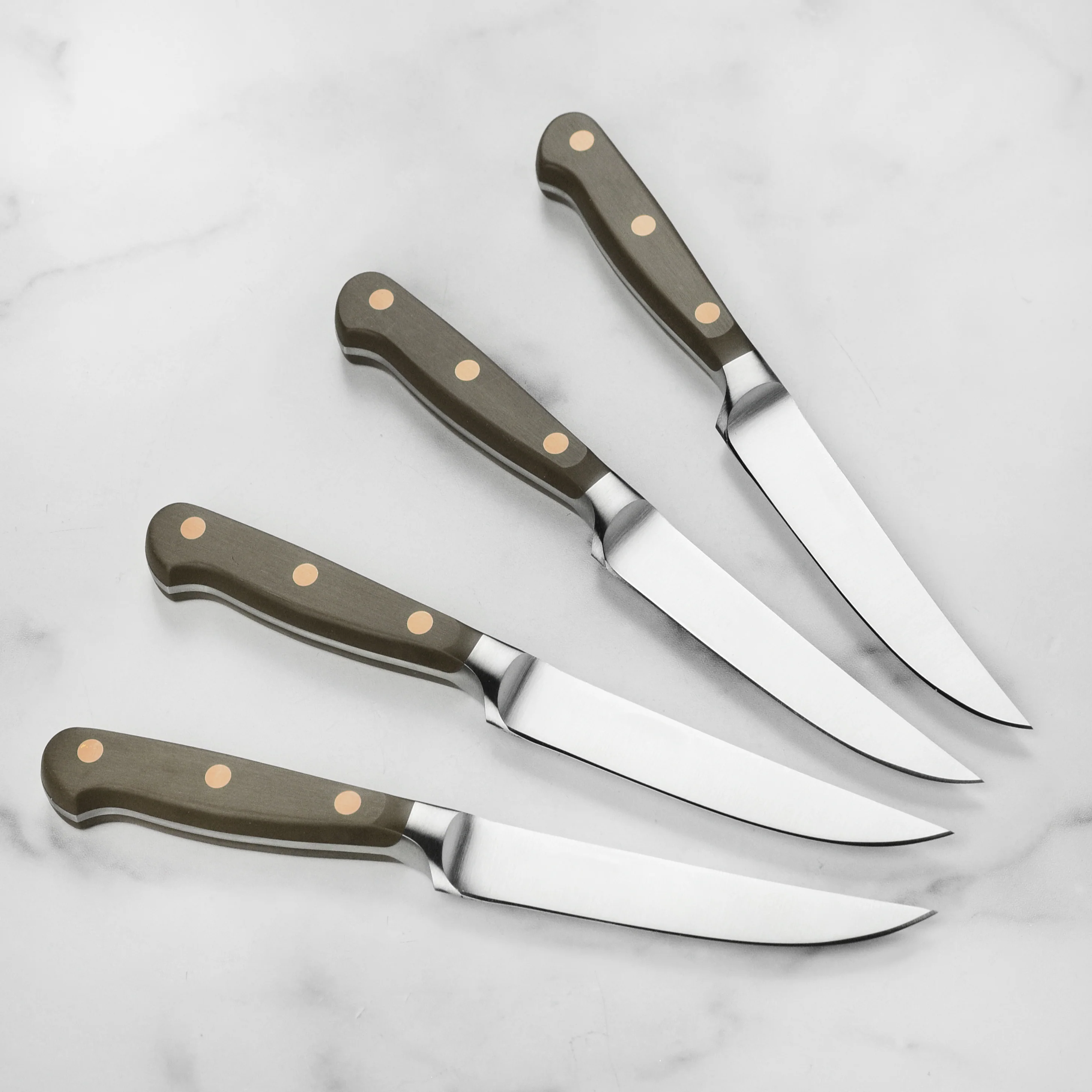 Wusthof Classic Velvet Oyster 4 Piece Steak Knife Set - Image 6
