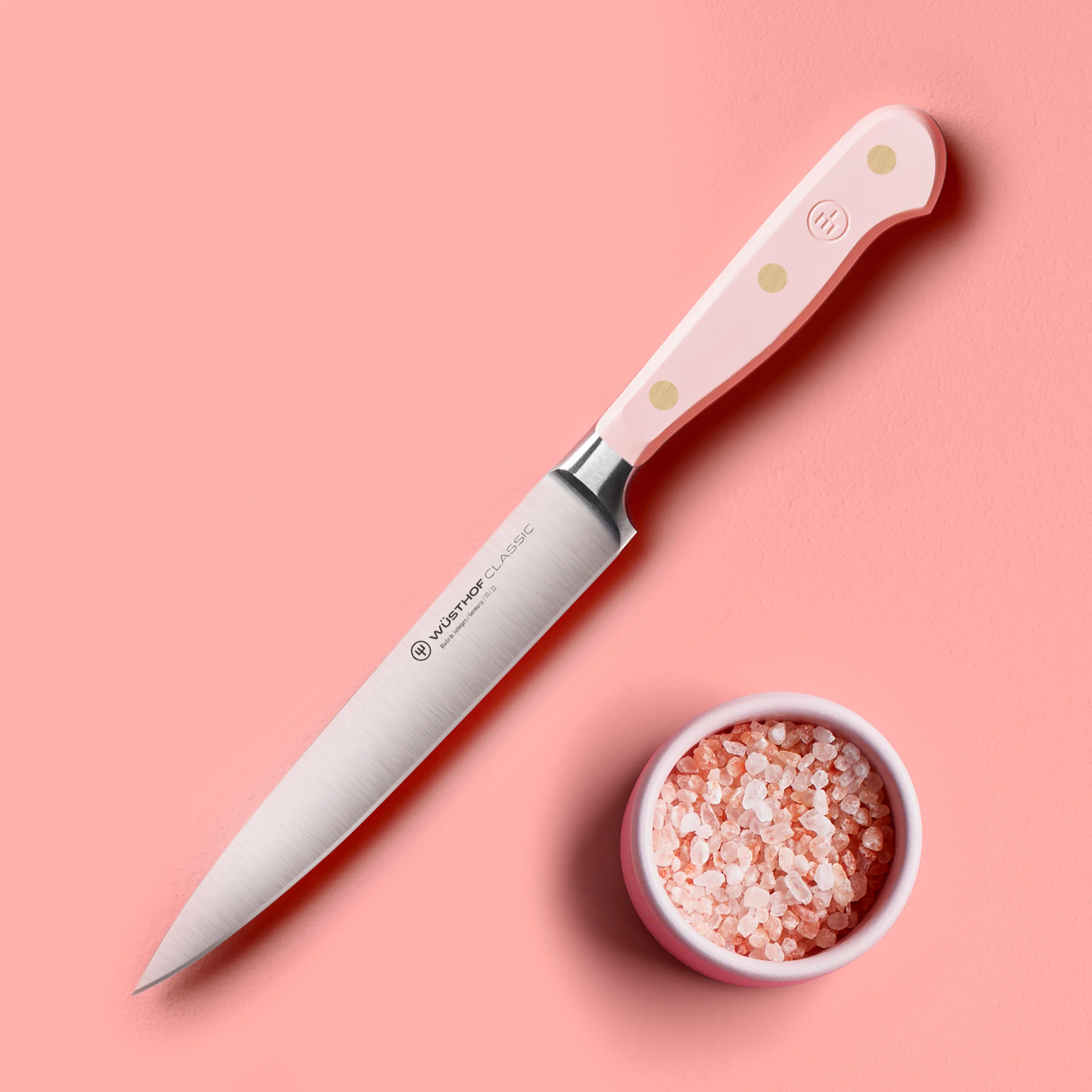 Wusthof Classic Pink Himalayan Salt 6" Utility Knife - Image 5