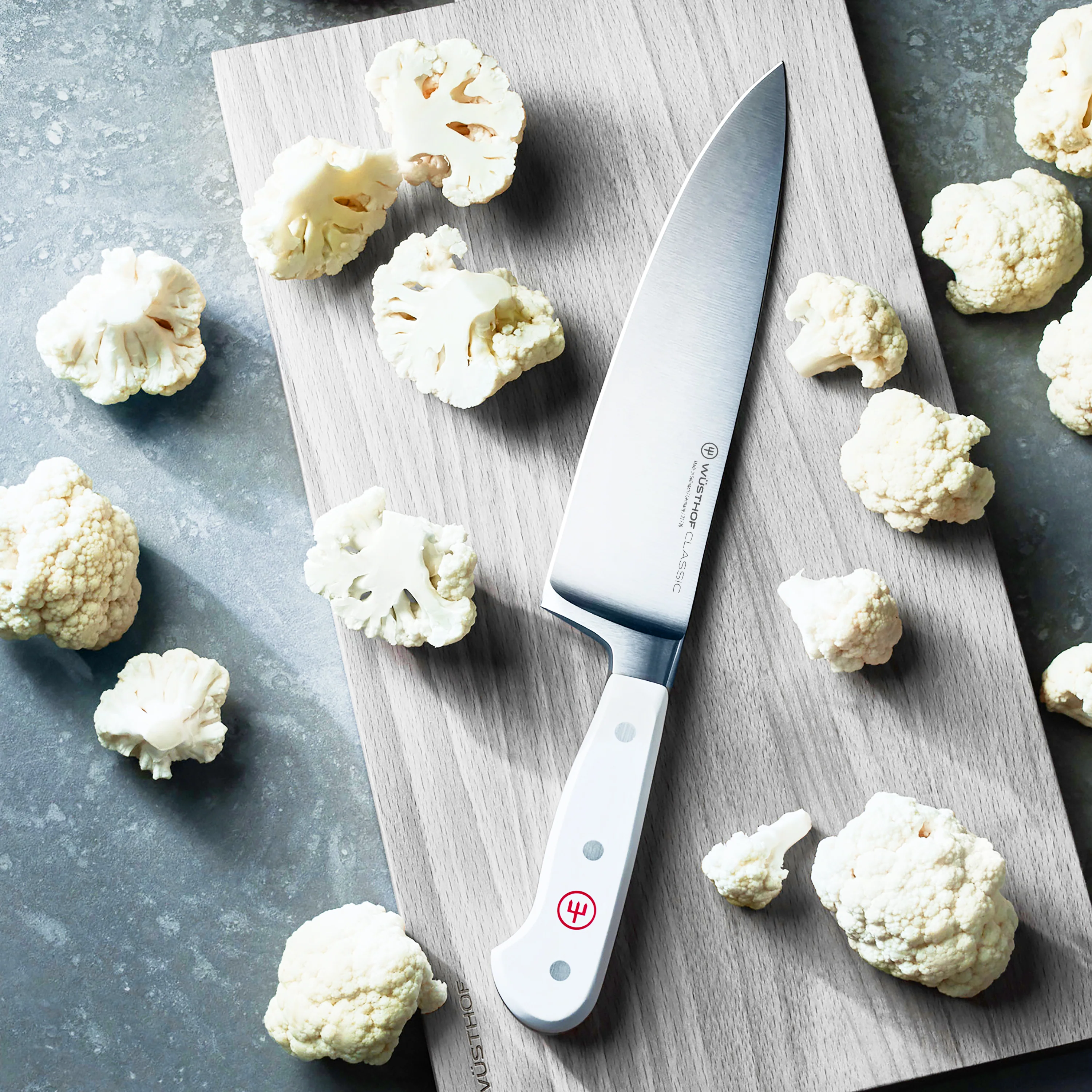 Wusthof Classic White 8" Chef's Knife - Image 6