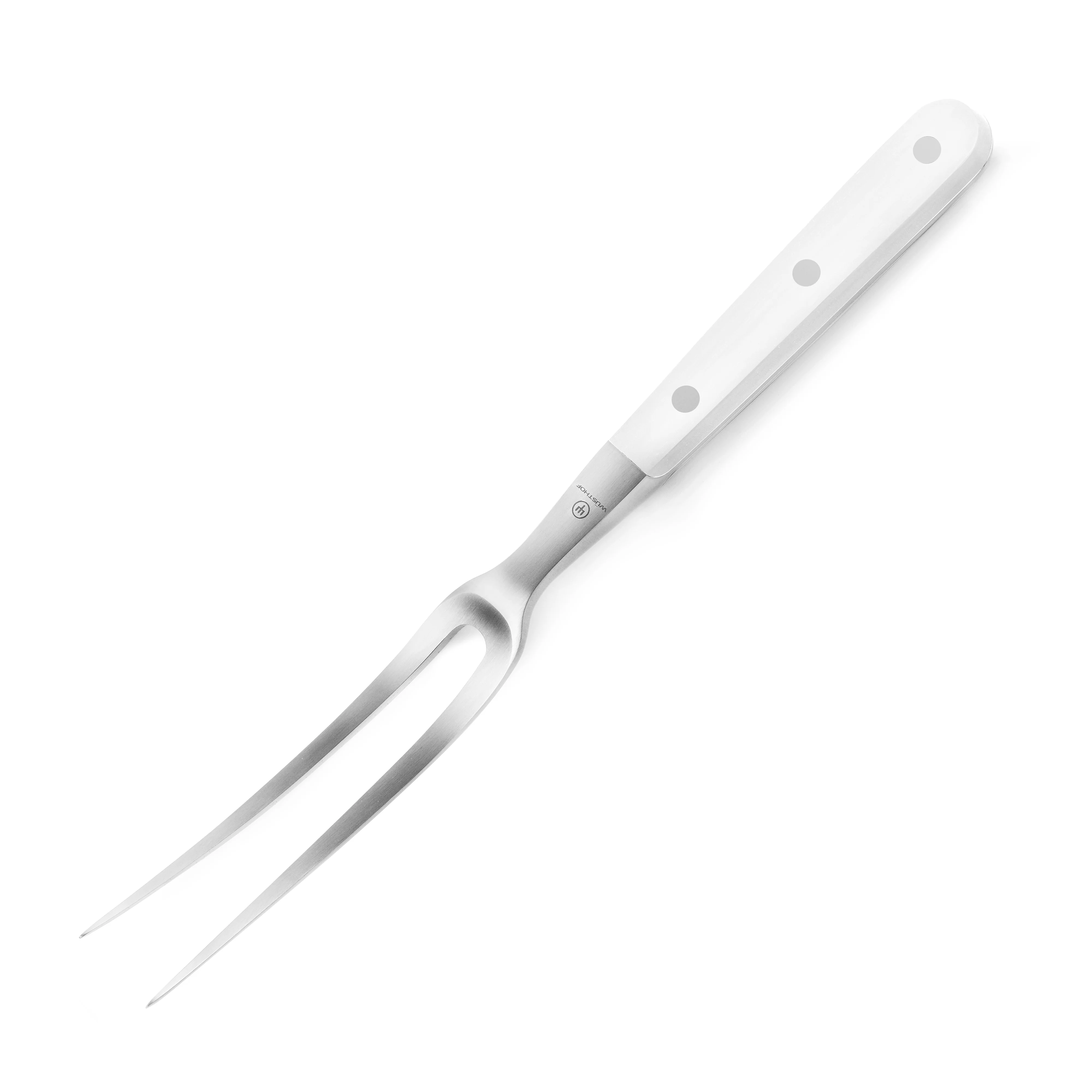 Wusthof Classic White 6" Curved Carving Fork - Image 4