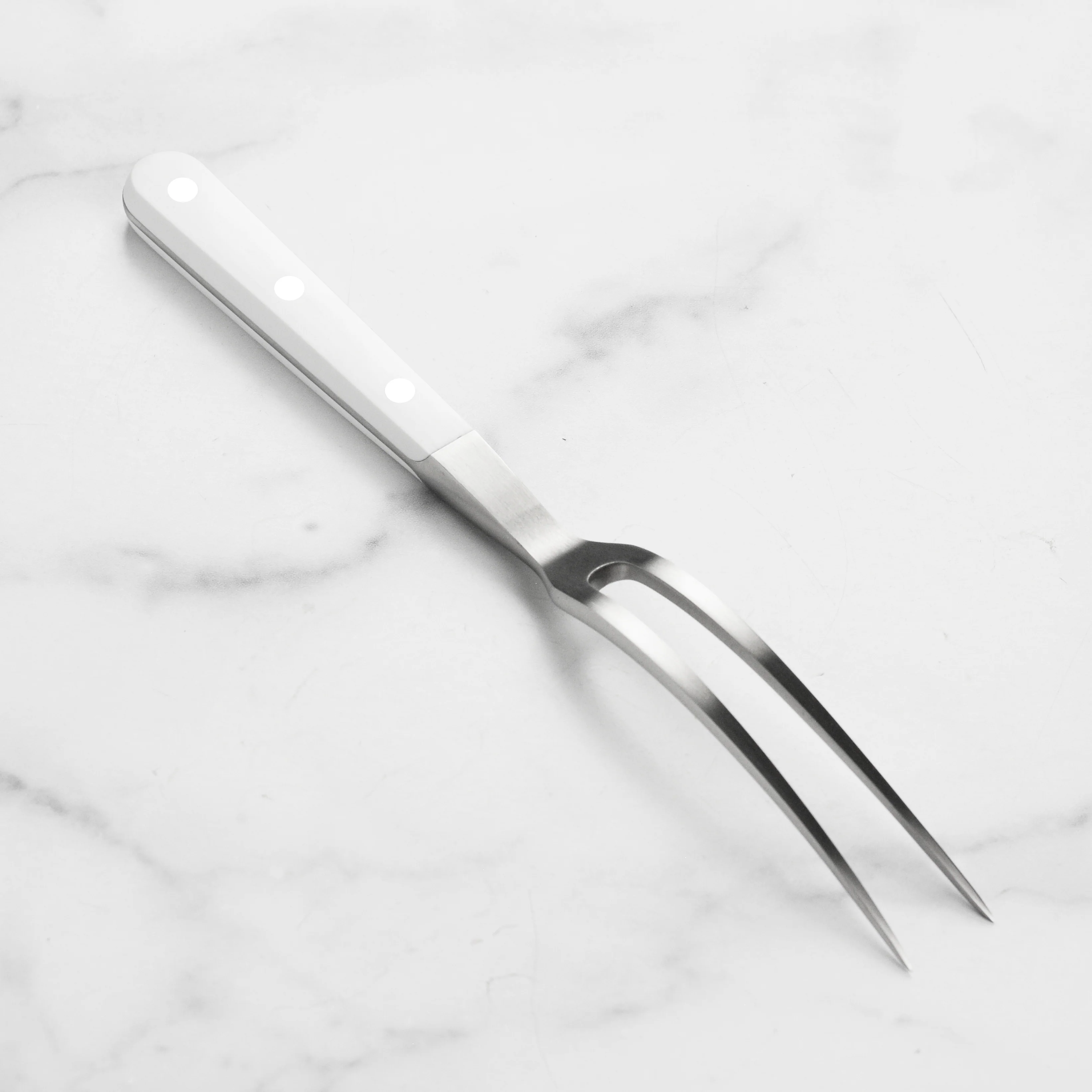 Wusthof Classic White 6" Curved Carving Fork - Image 5