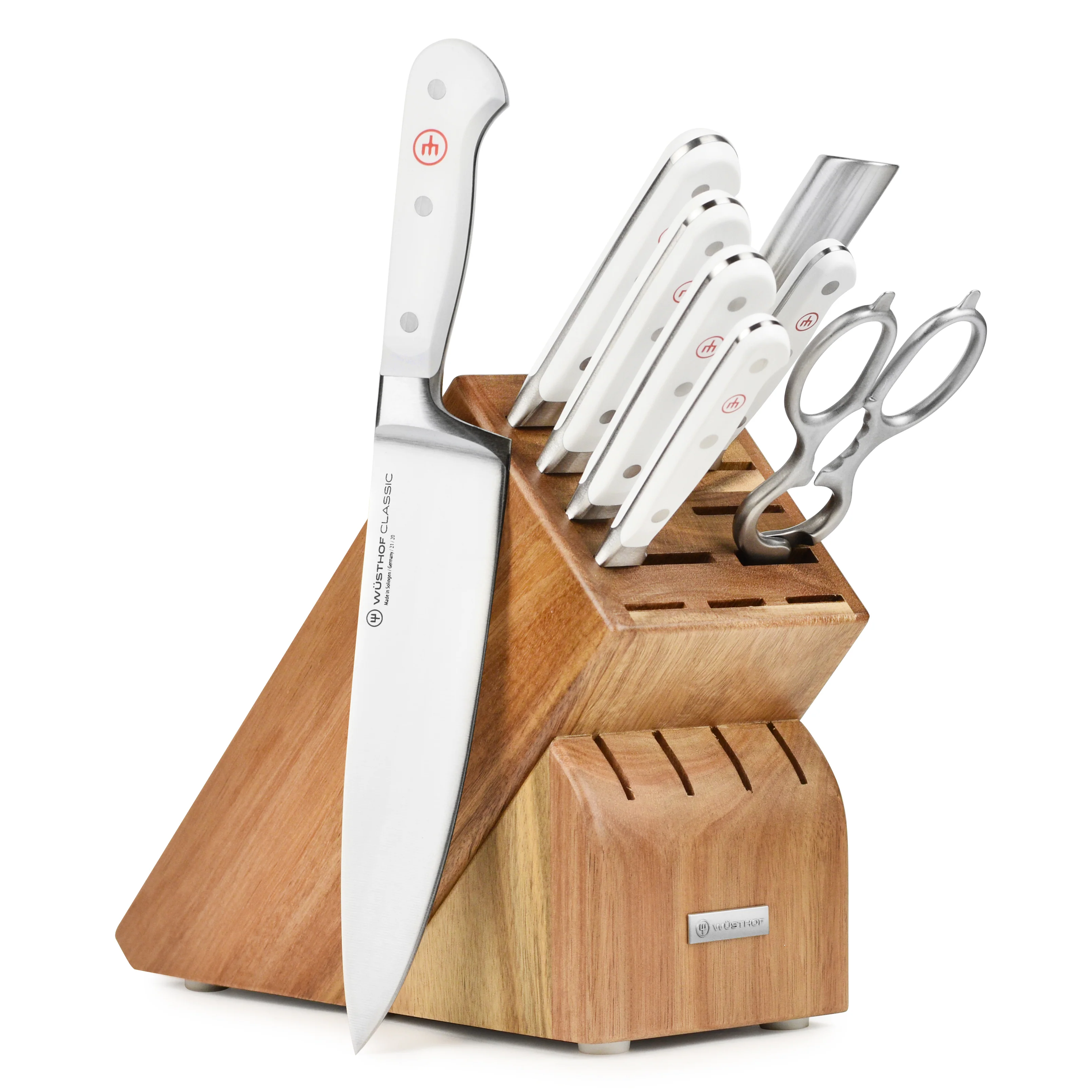 Wusthof Classic White 9 Piece Knife Block Set - Image 6
