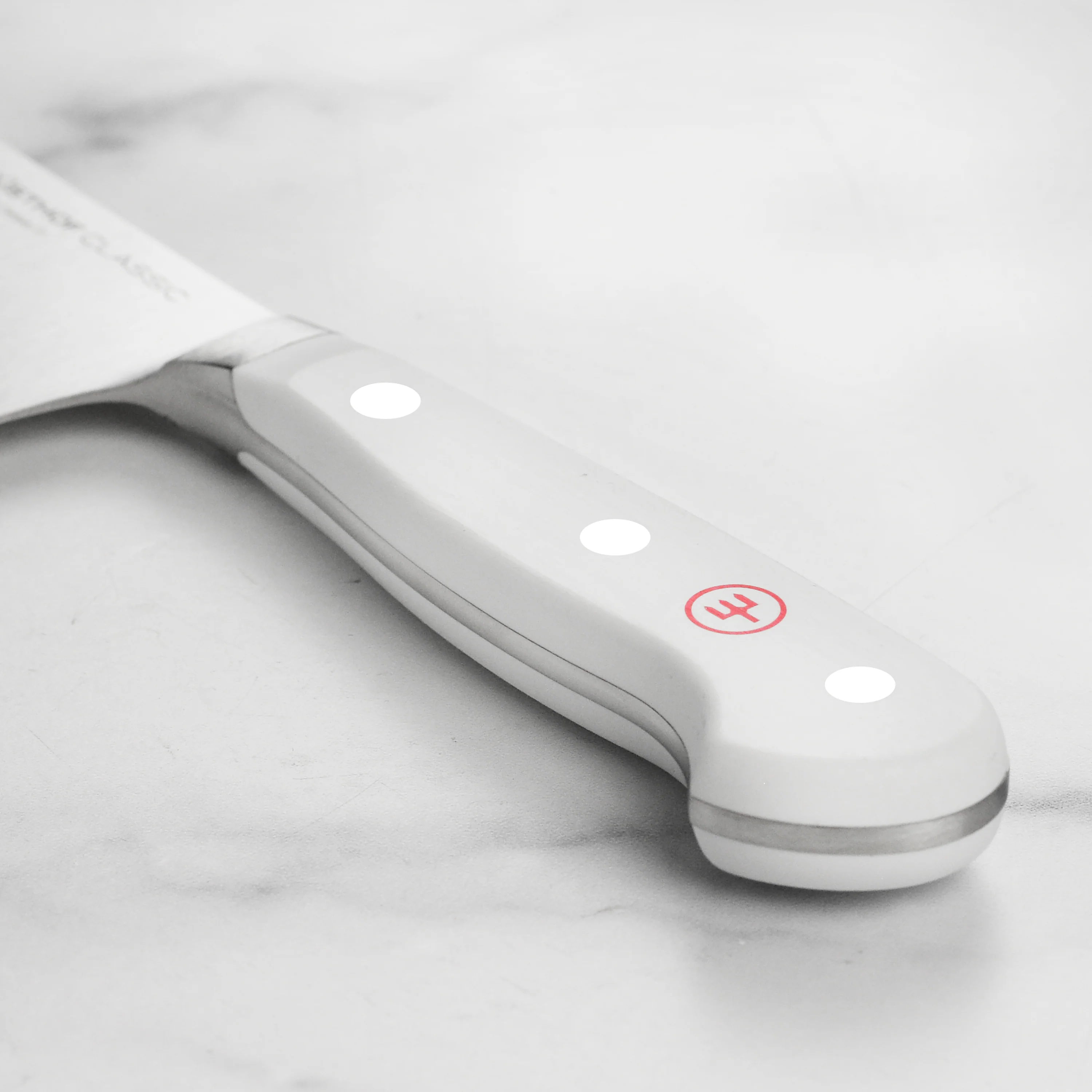 Wusthof Classic White 7" Hollow Edge Santoku Knife - Image 2