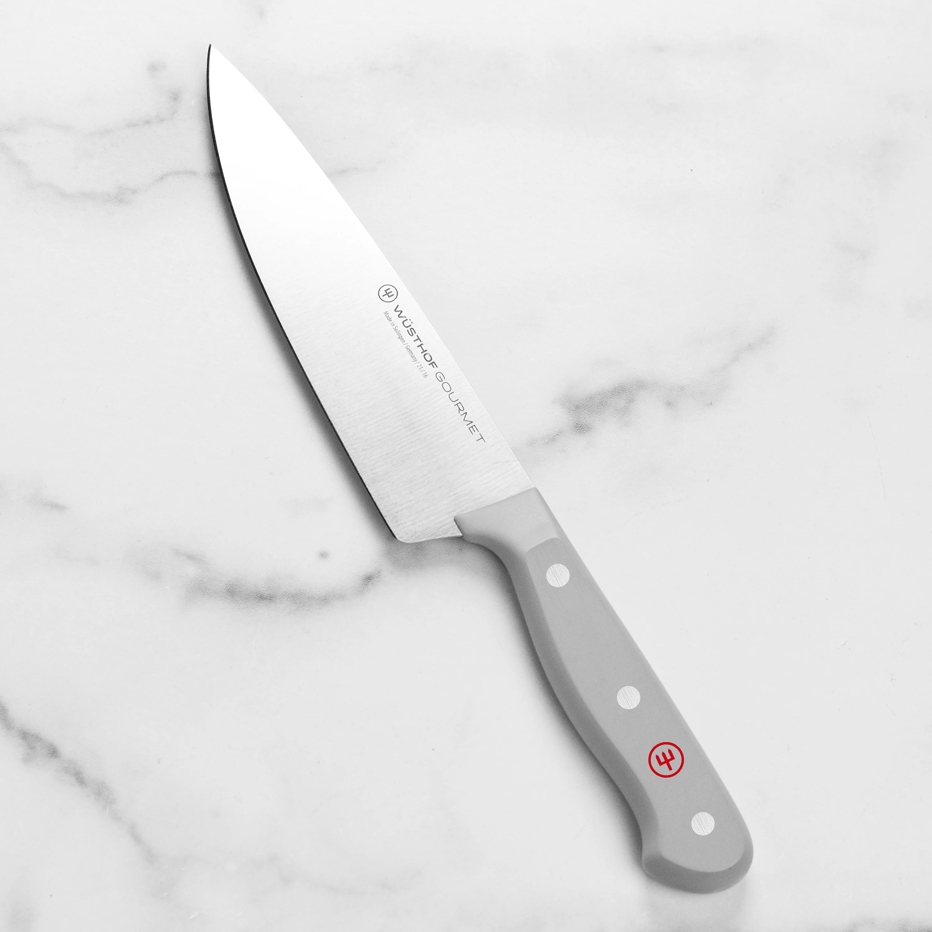 Wusthof Gourmet 6" Chef's Knife, Grey Handle - Image 7