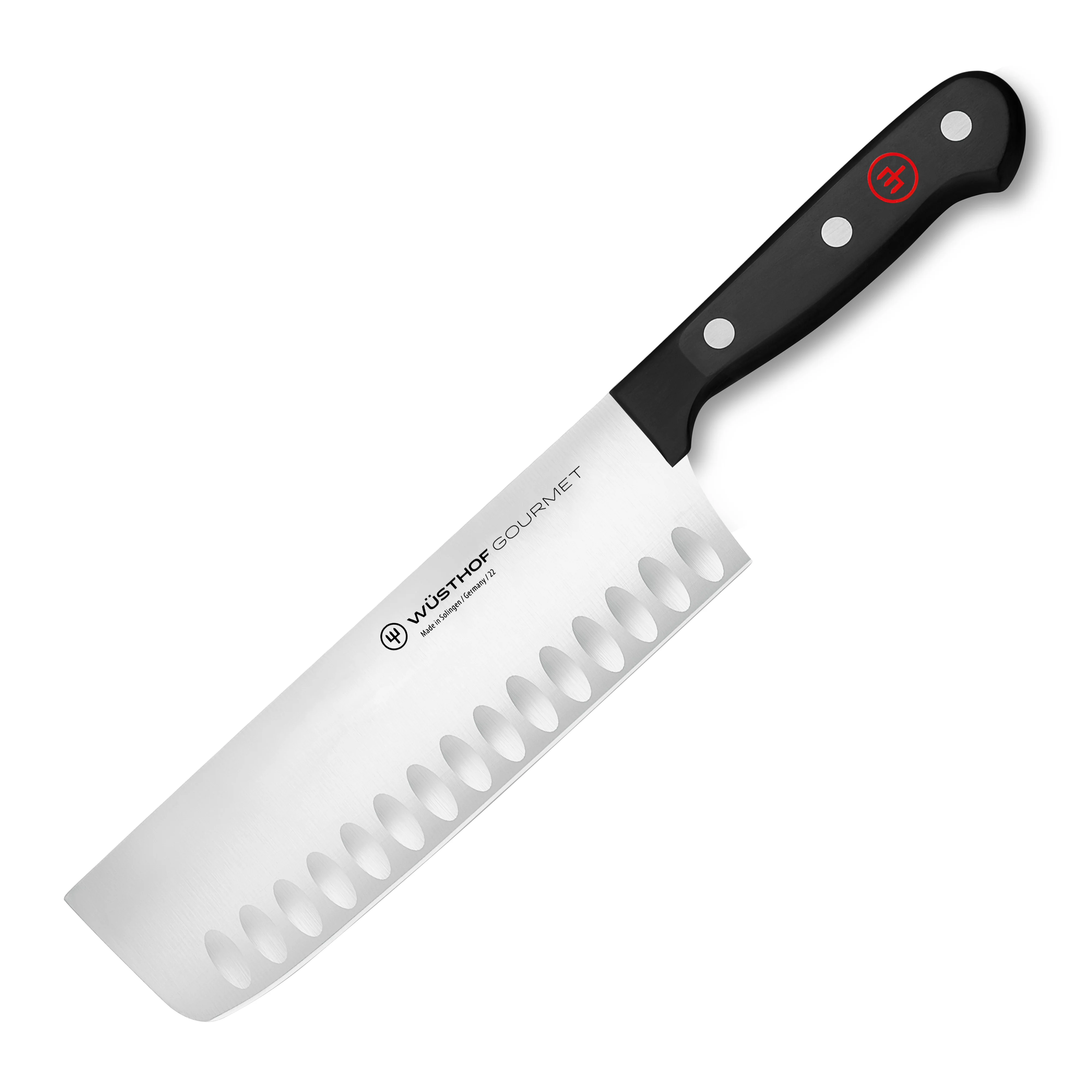 Wusthof Gourmet 7" Hollow Edge Nakiri Knife - Image 4
