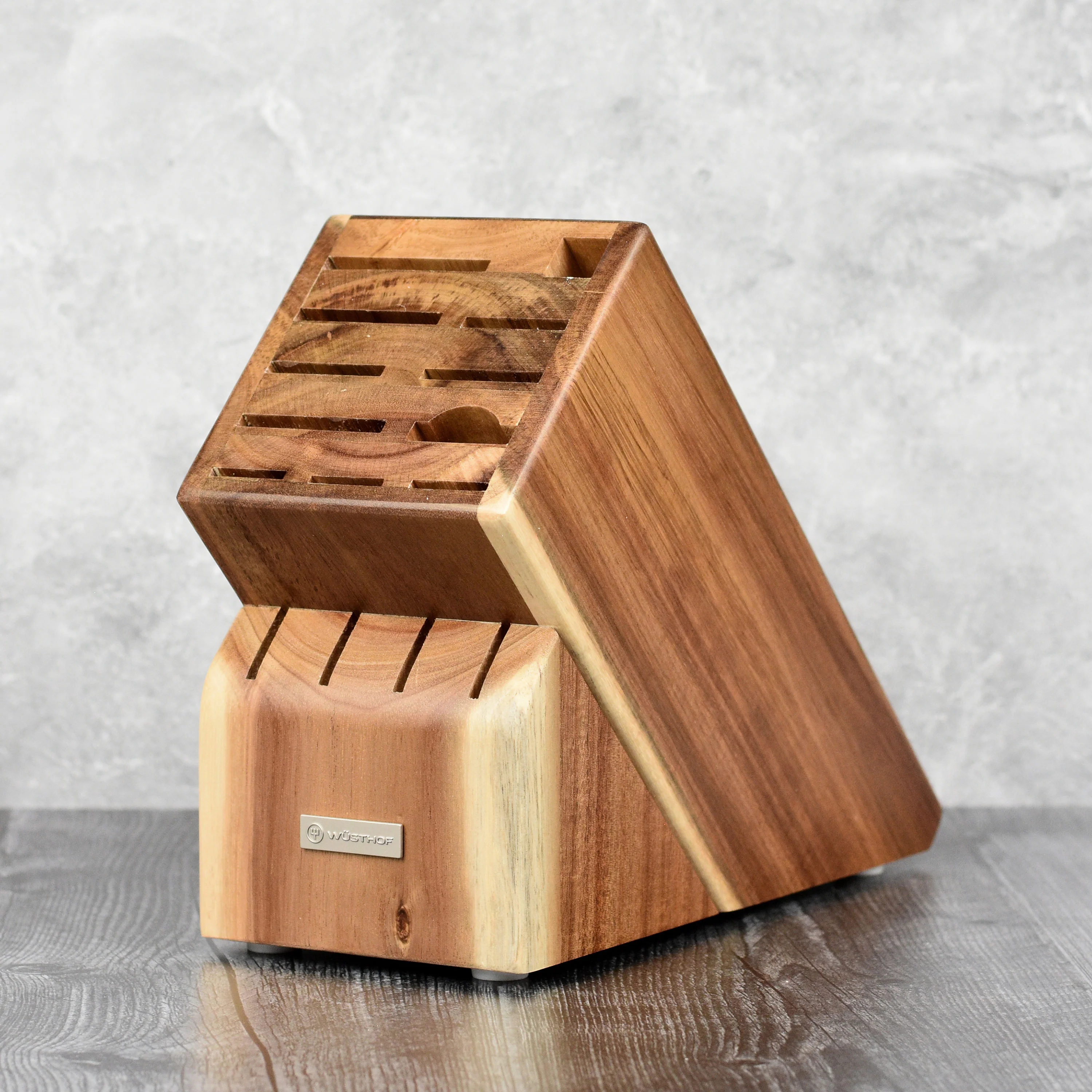 Wusthof Gourmet 16 Piece Acacia Knife Block Set with White Handles - Image 9