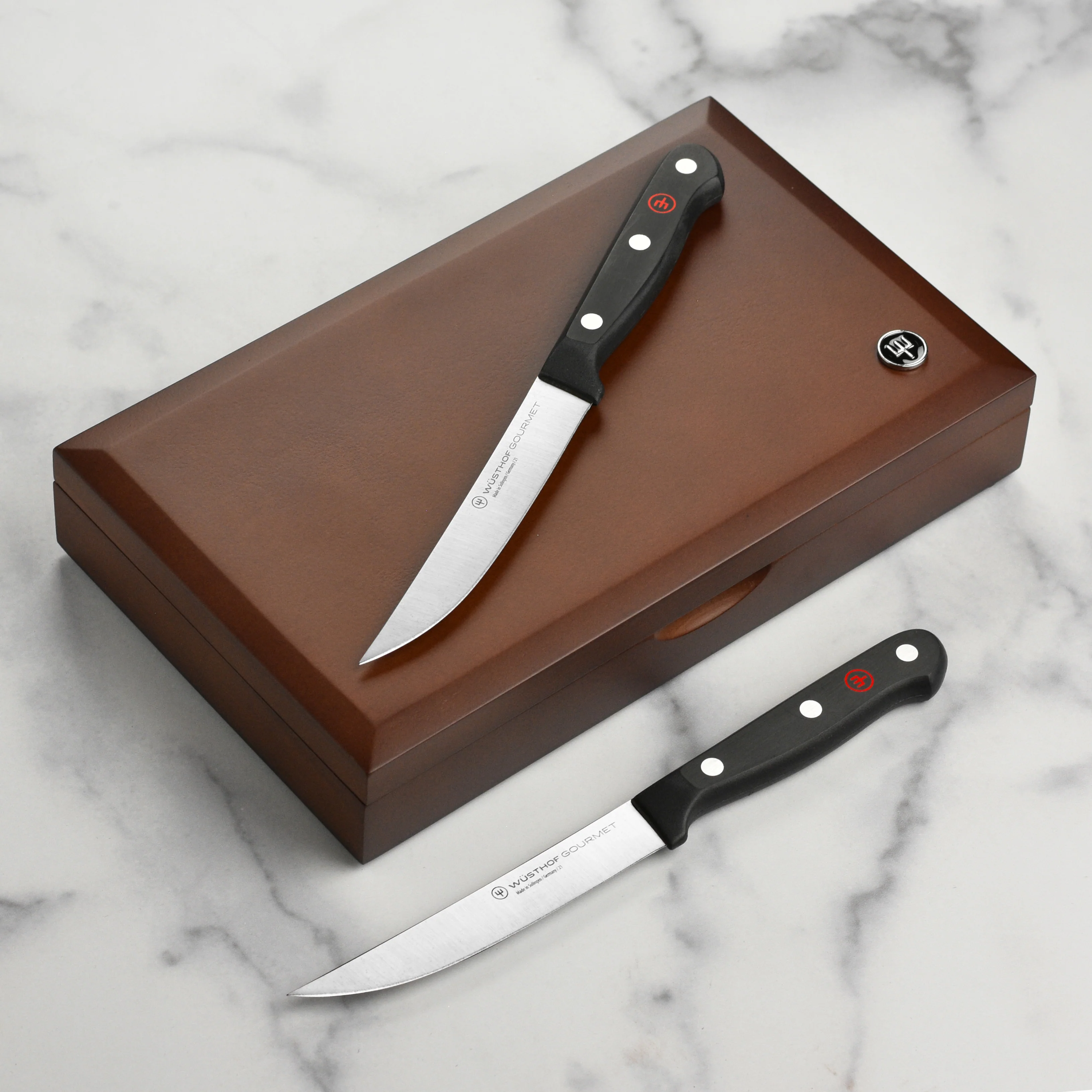 Wusthof Gourmet 6 Piece Steak Knife Set with Case - Image 7
