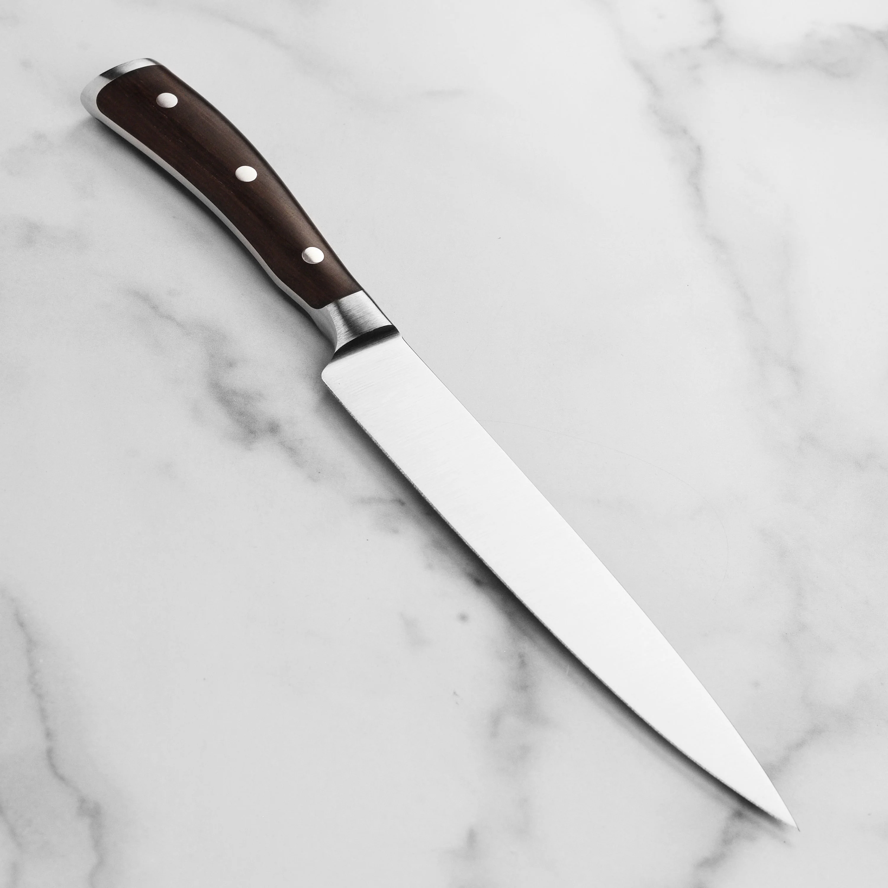 Wusthof Ikon Blackwood 8" Carving Knife - Image 6