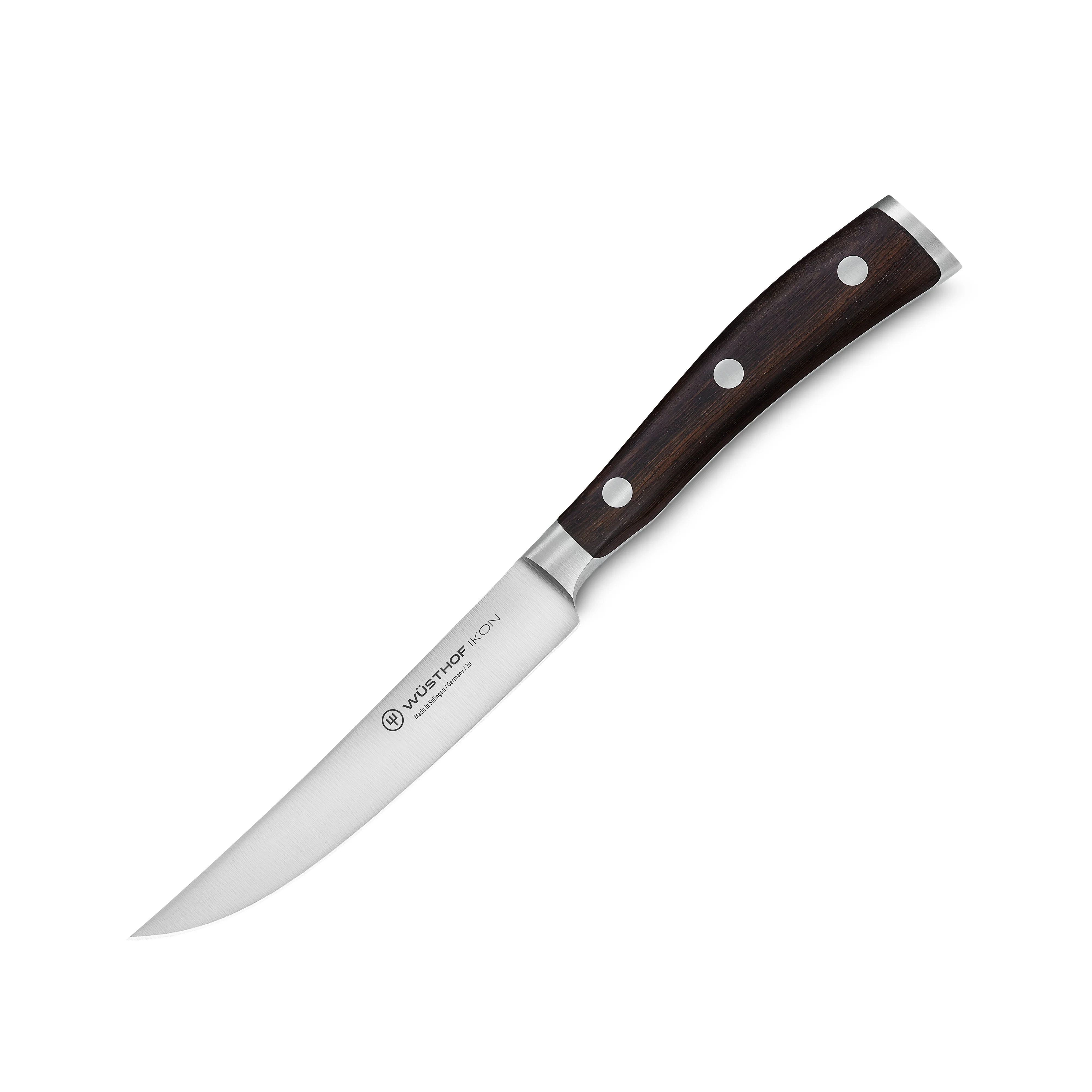 Wusthof Ikon Blackwood 4.5" Steak Knife - Image 4