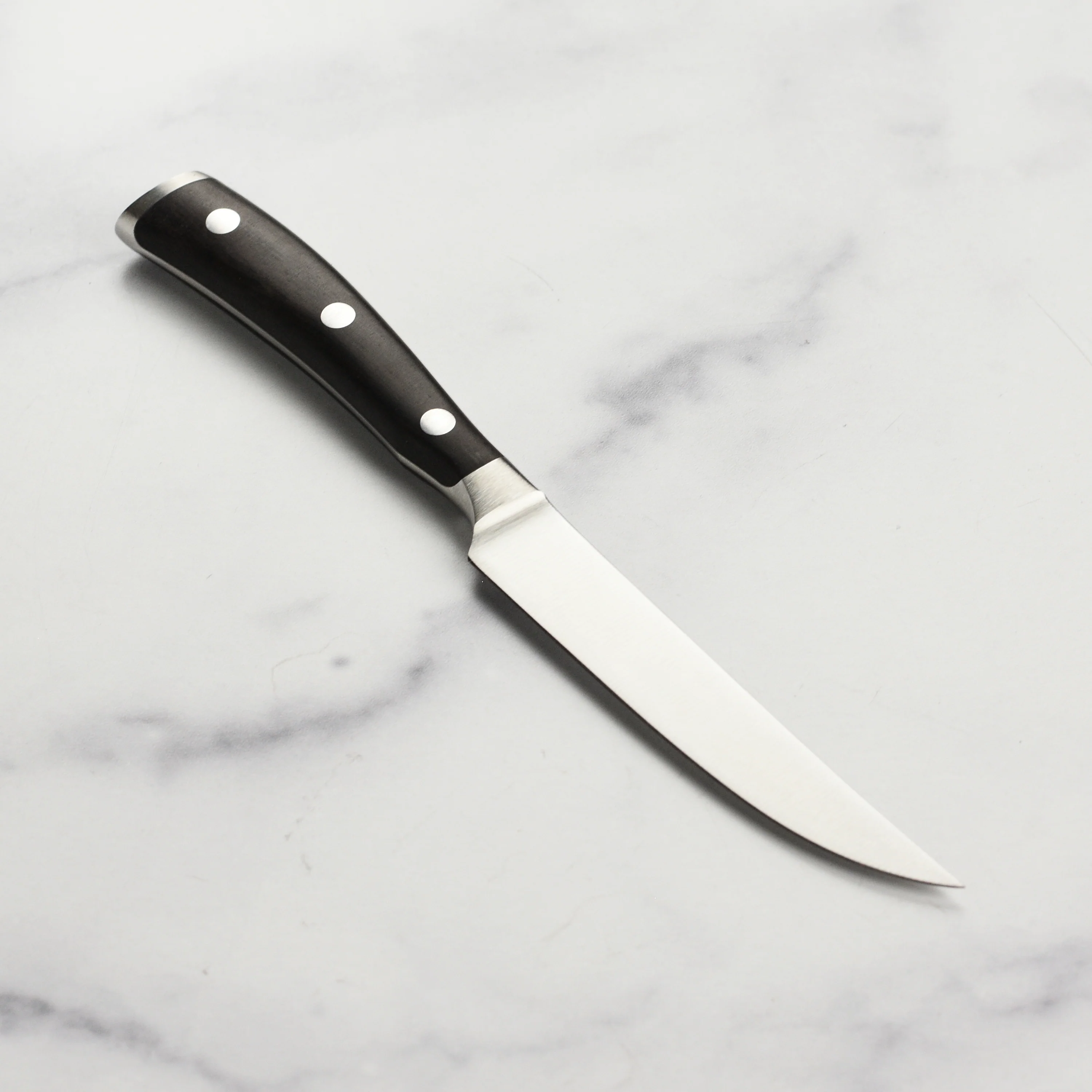 Wusthof Ikon Blackwood 4.5" Steak Knife - Image 6