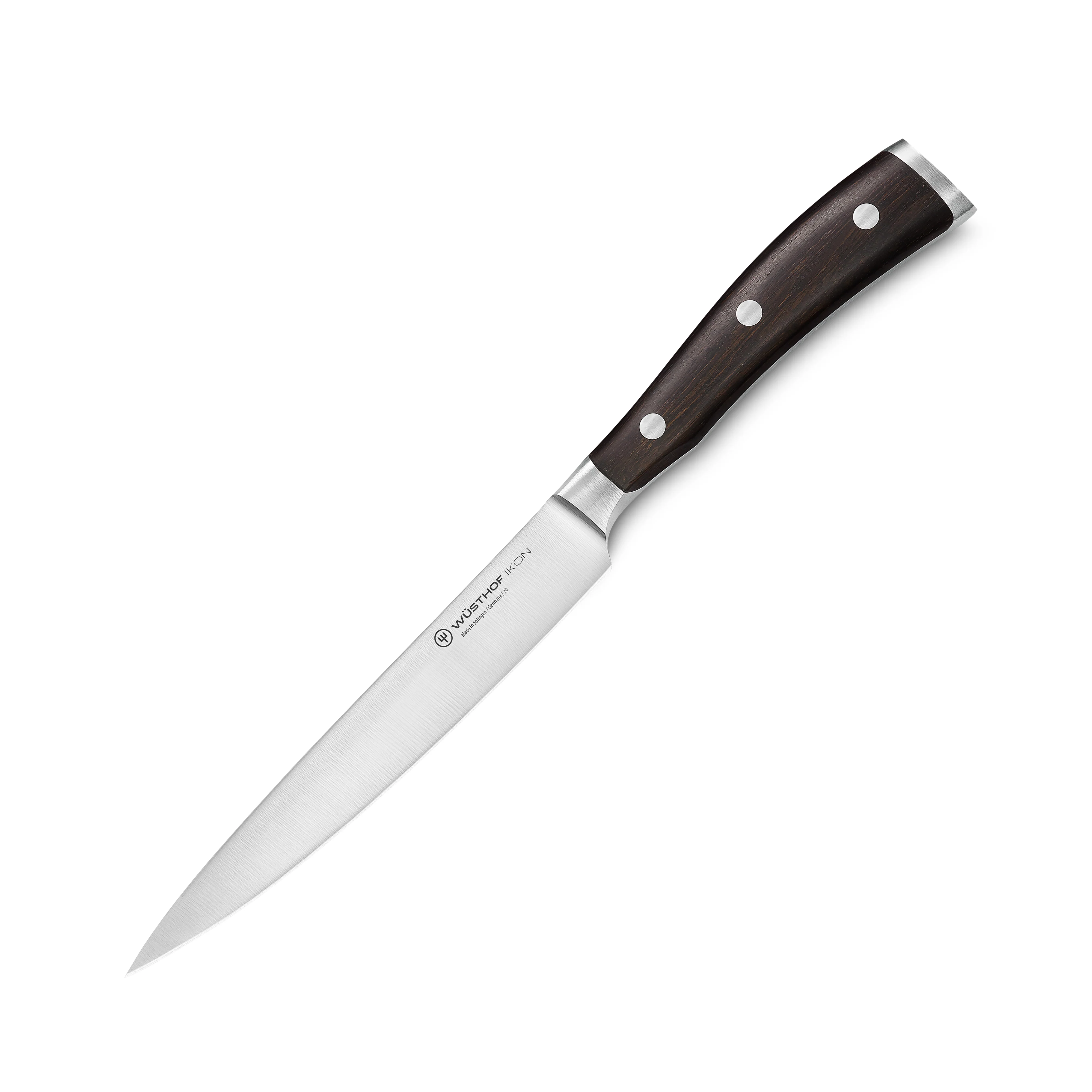 Wusthof Ikon Blackwood 6" Utility Knife - Image 4