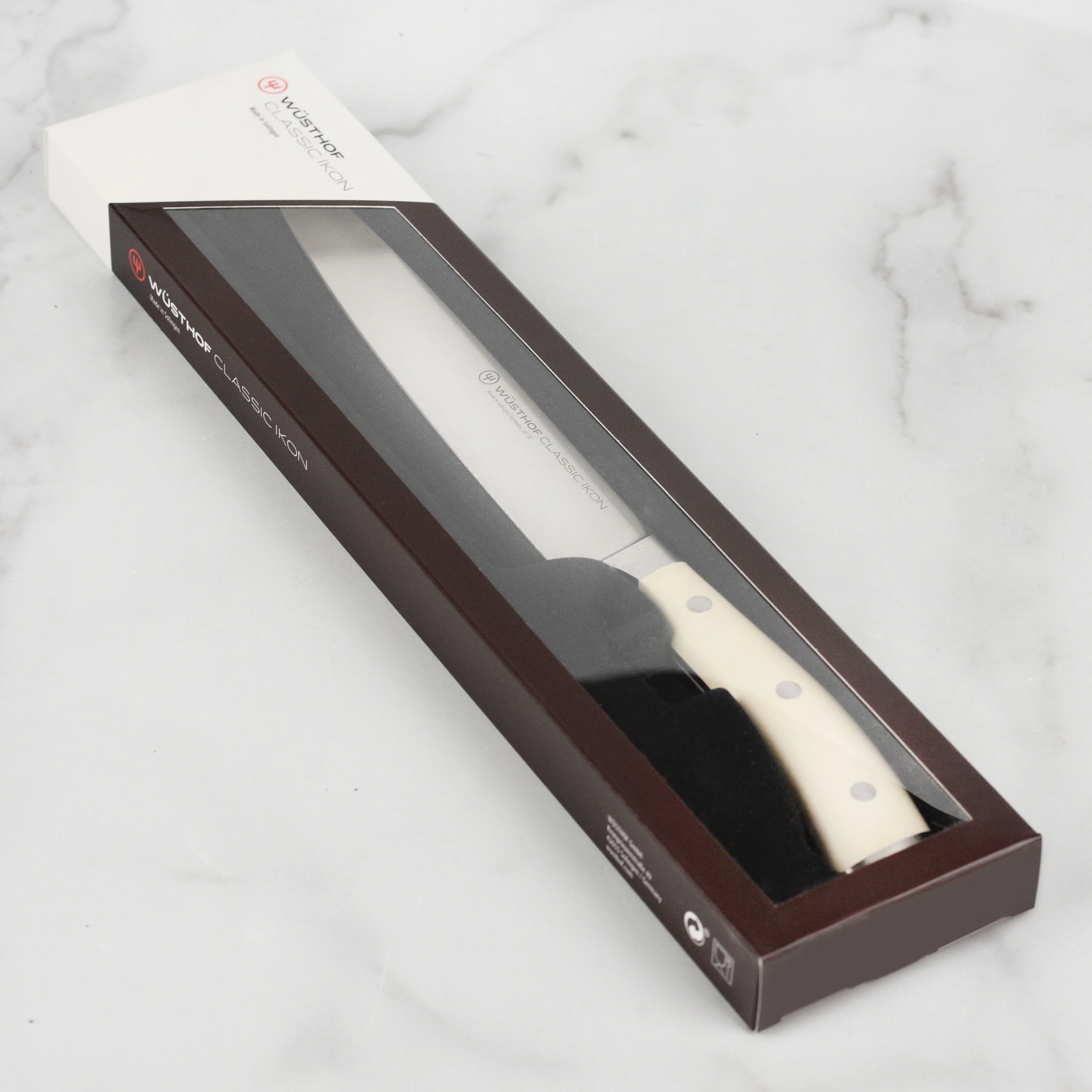 Wusthof Classic Ikon Creme 8" Carving Knife - Image 6