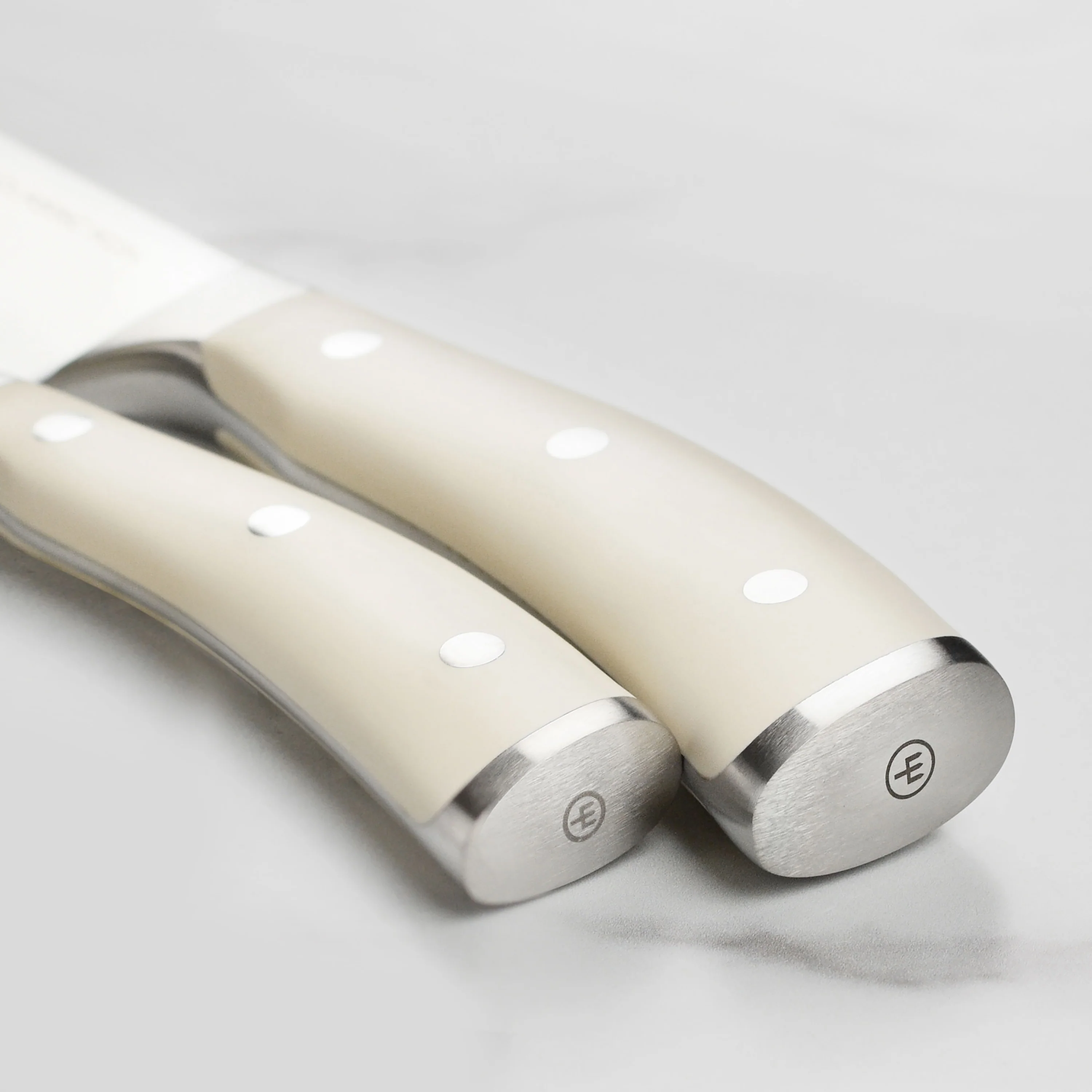 Wusthof Classic Ikon Creme 2 Piece Chef's & Paring Knife Set - Image 2