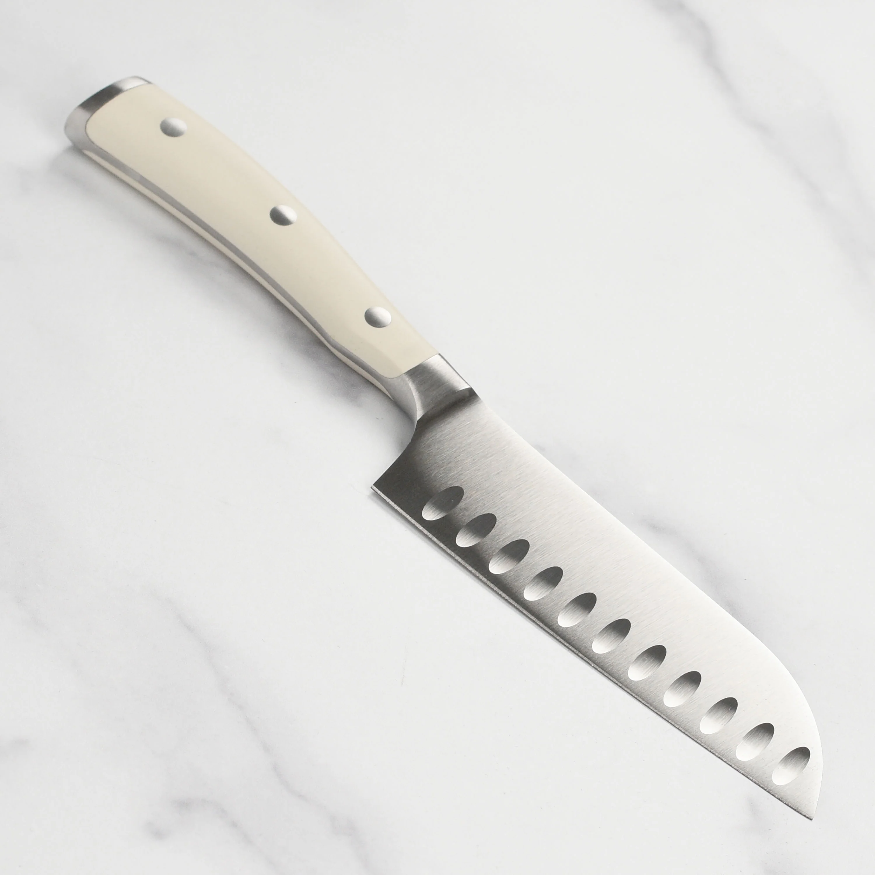 Wusthof Classic Ikon Creme 5" Hollow Edge Santoku Knife - Image 5