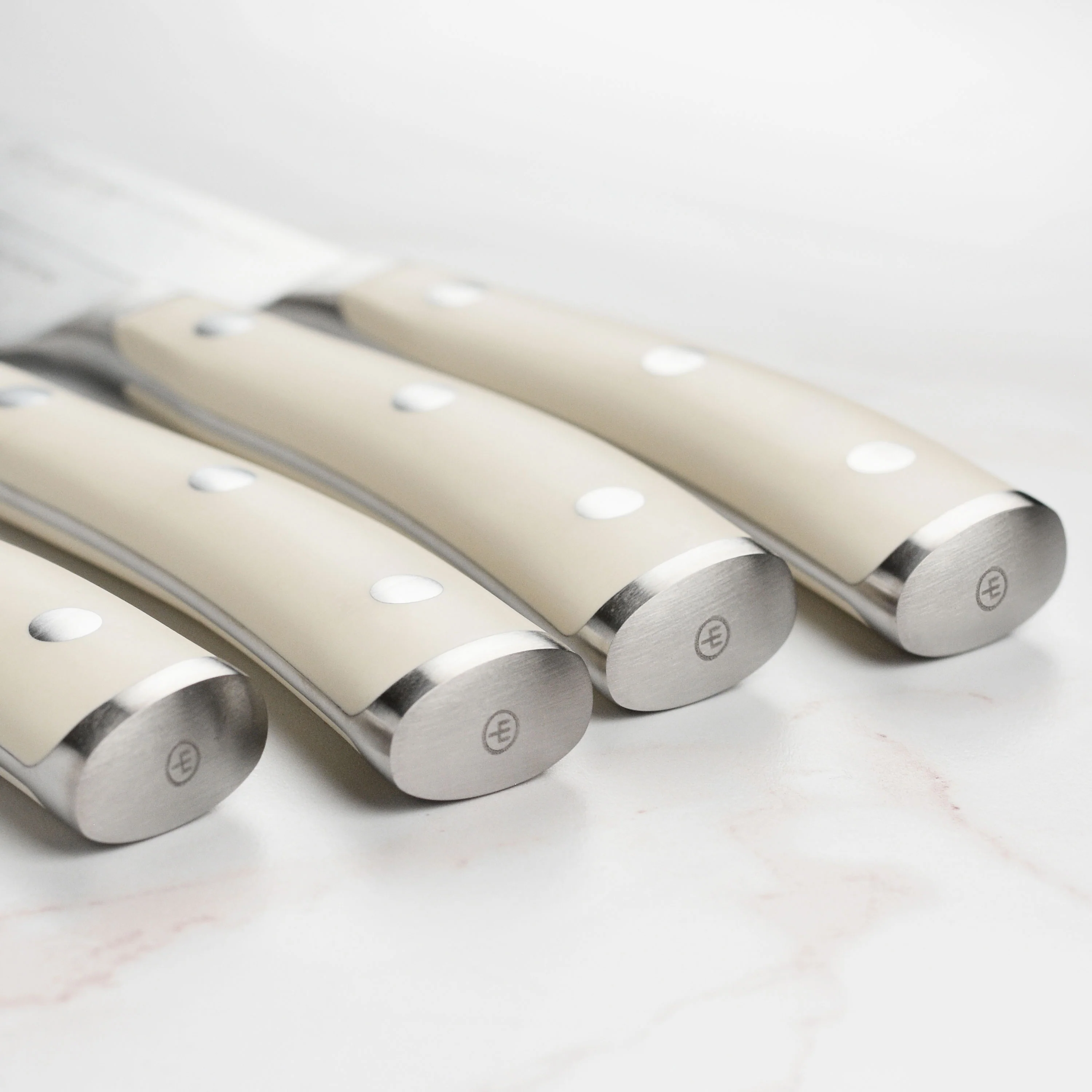 Wusthof Classic Ikon Creme 4 Piece Steak Knife Set - Image 2