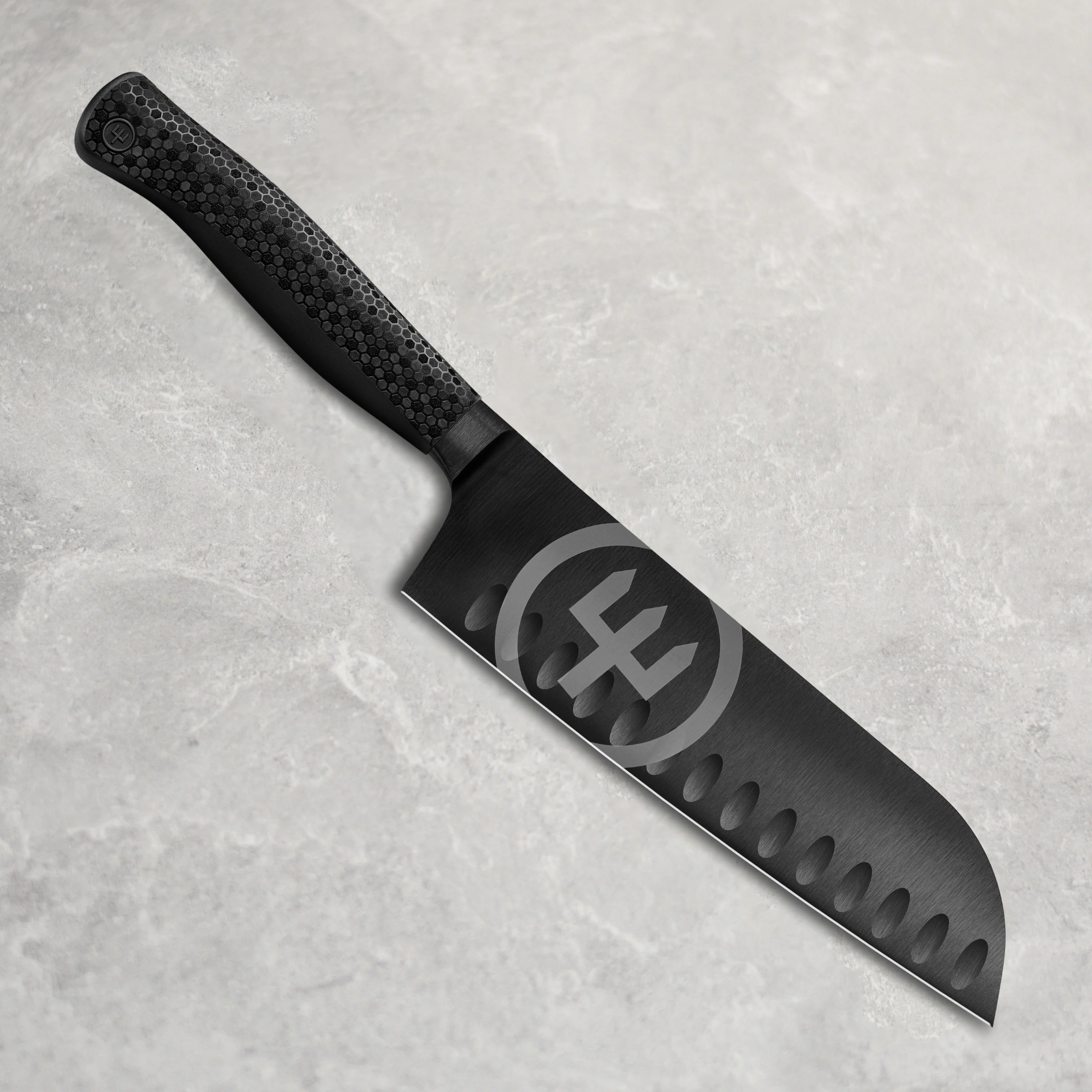 Wusthof Performer 7" Hollow Edge Santoku Knife - Image 5