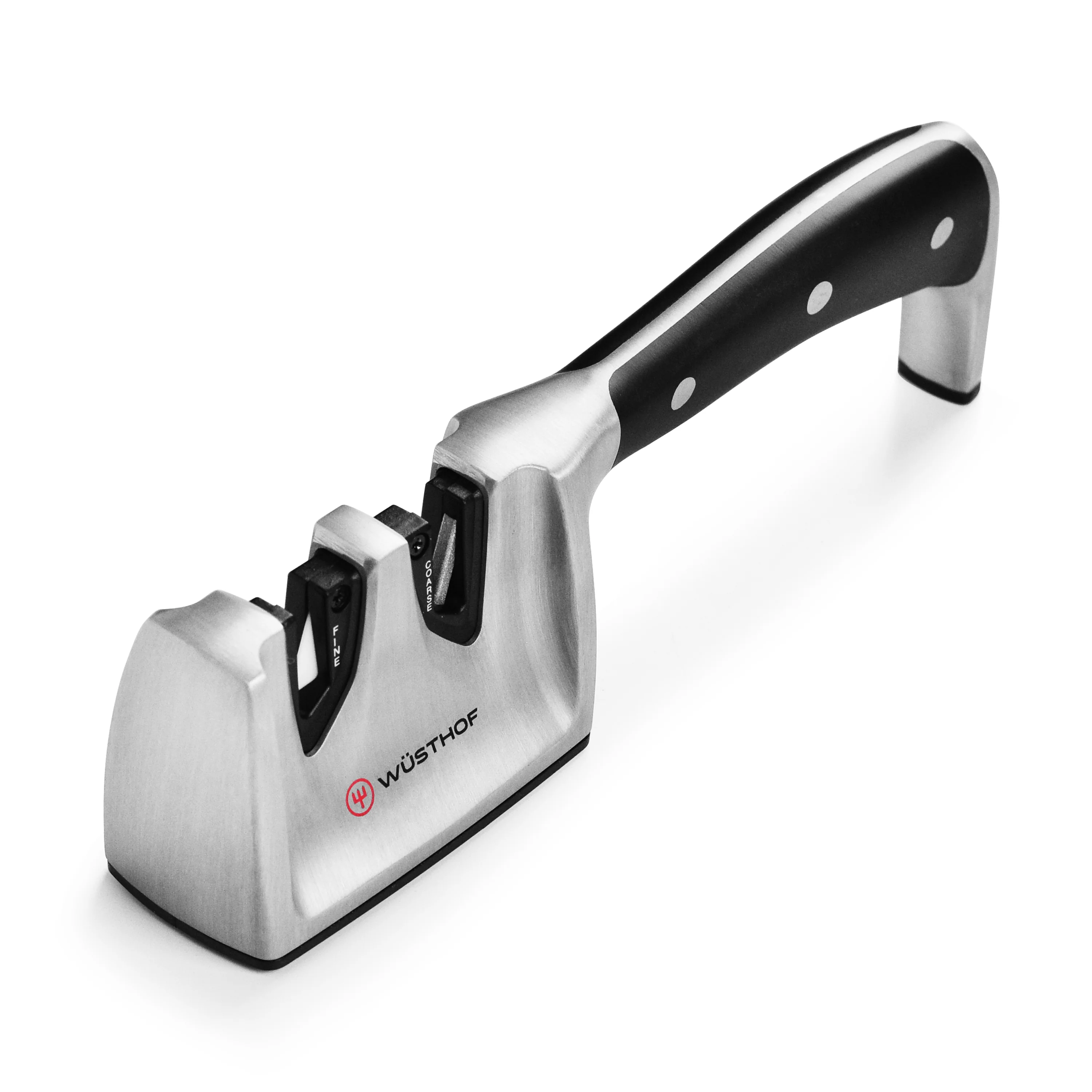 Wusthof 2 Stage Stainless Steel Hand-Held Knife Sharpener - Image 4