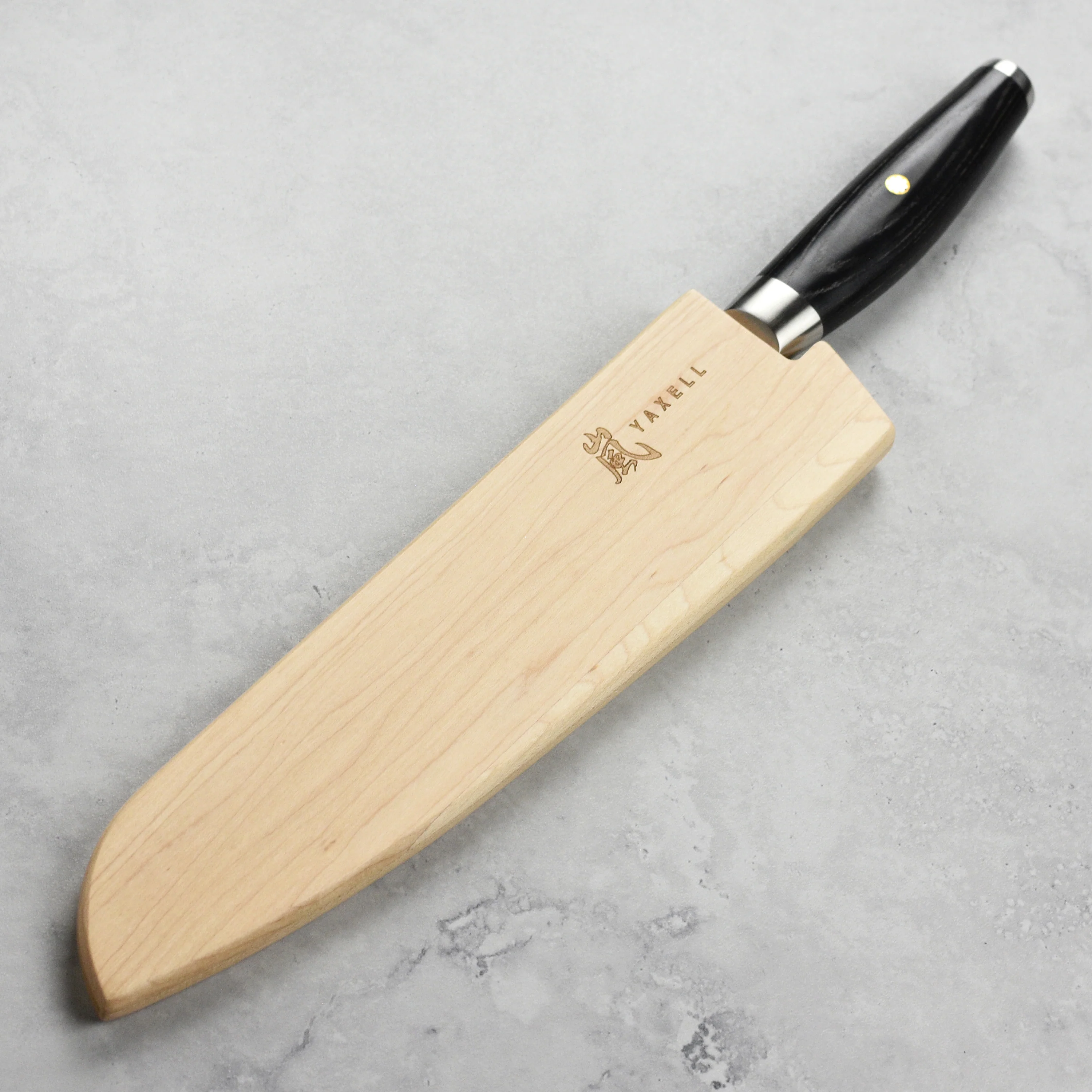 Yaxell Magnetic Wooden Sheath for 9.5" Chef's Knife - Image 2