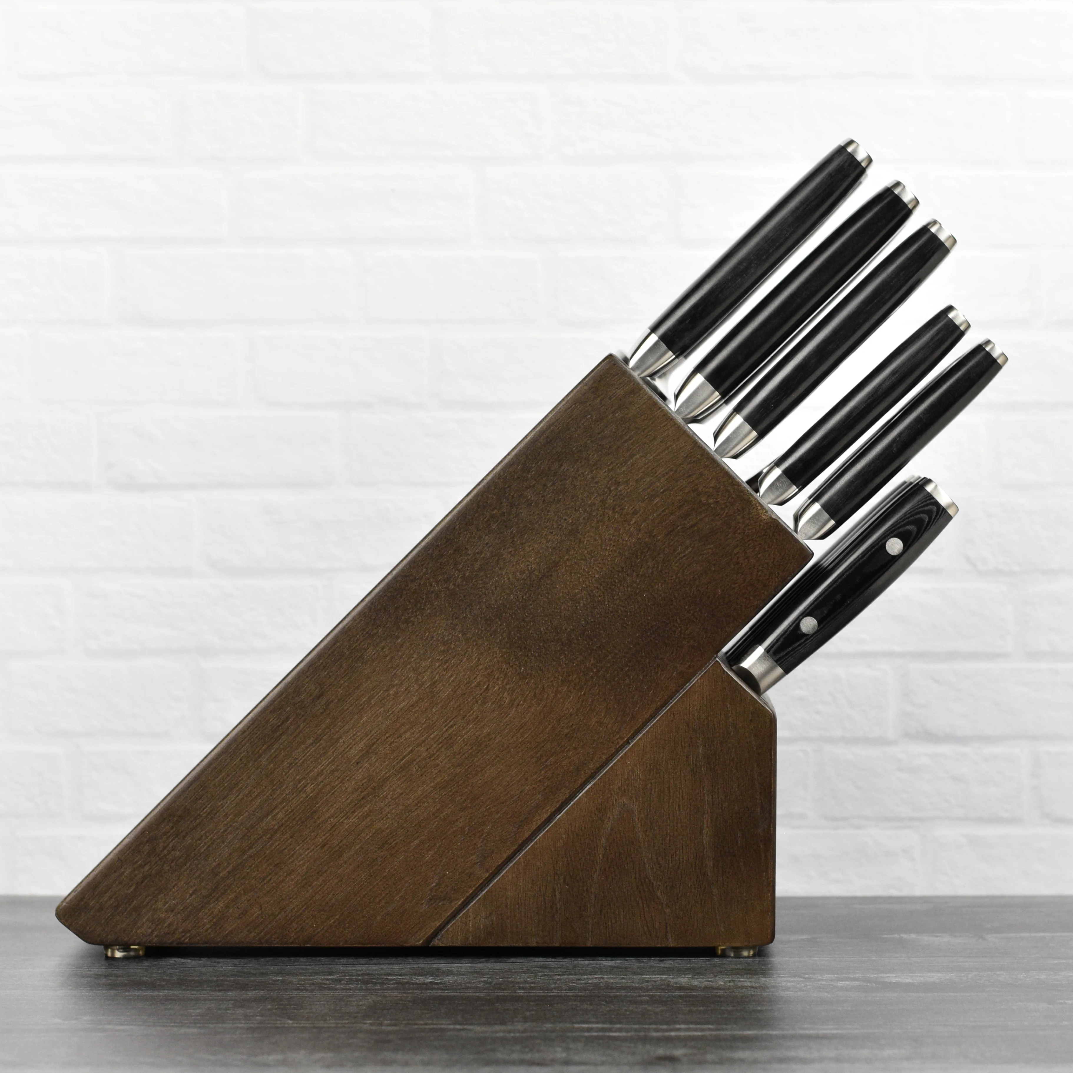 Yaxell Ran Plus 16 Piece Dark Ash Knife Block Set - Image 7