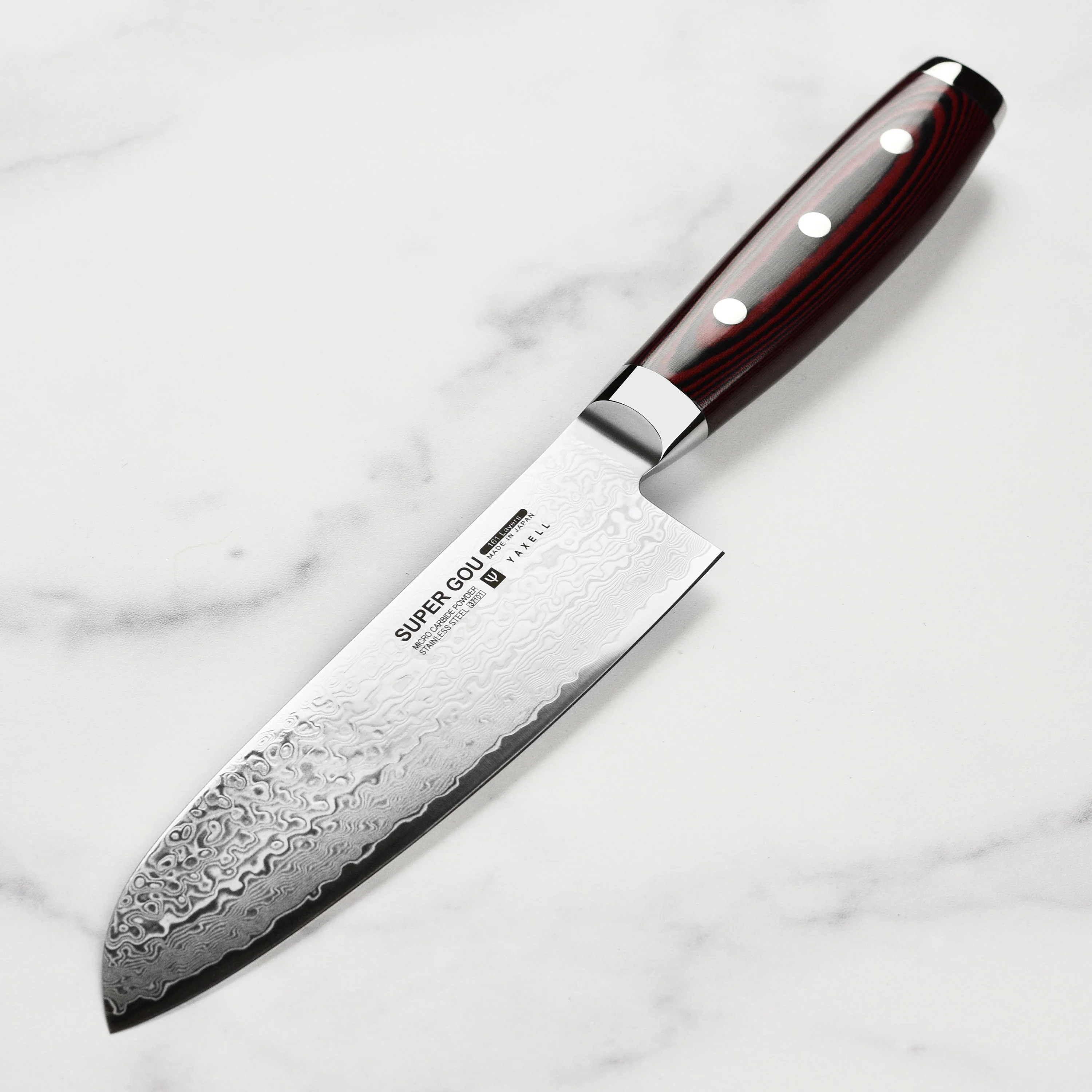 Yaxell Super Gou SG2 6.5" Santoku Knife - Image 5
