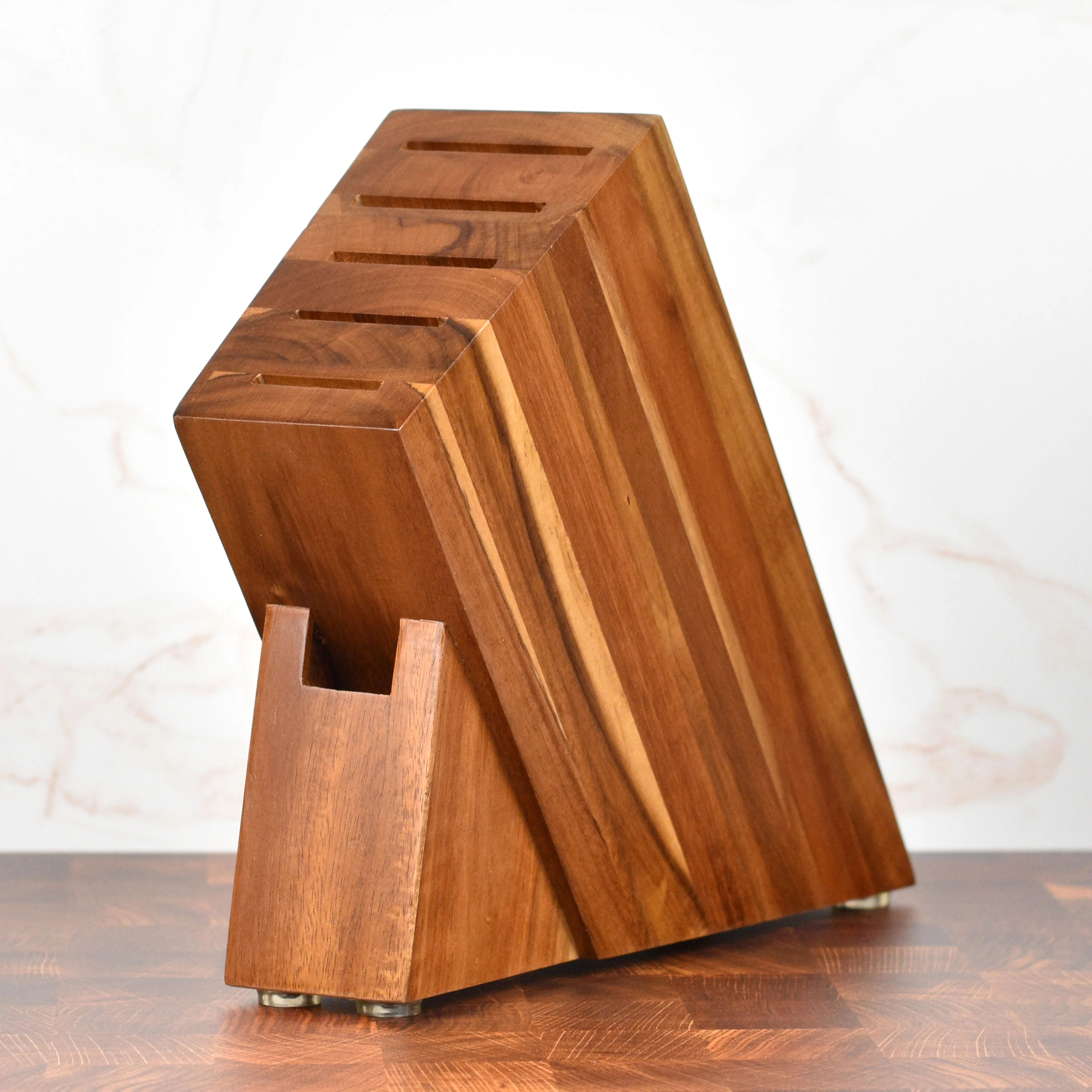 Yaxell Super Gou SG2 7 Piece Acacia Slim Knife Block Set - Image 9