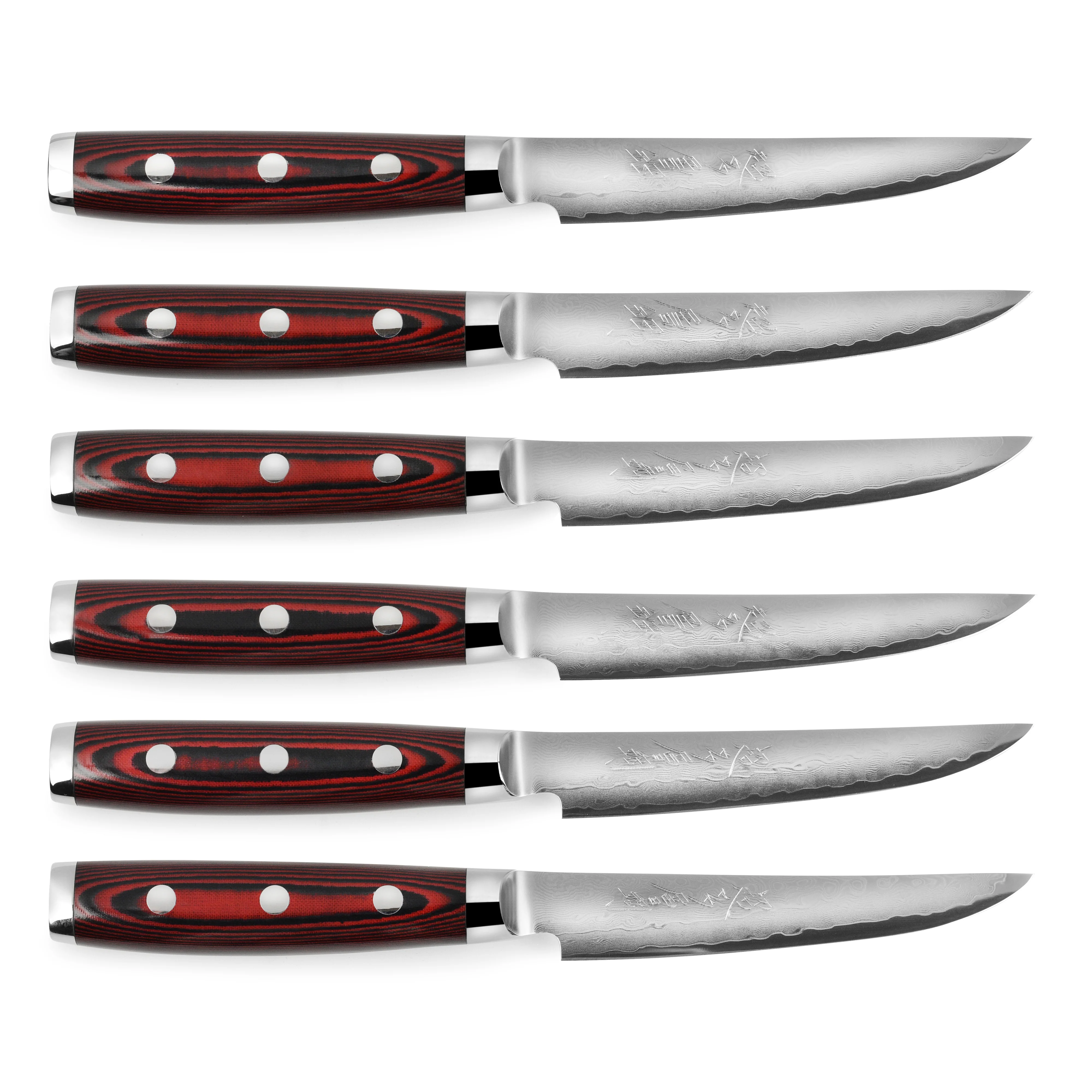 Yaxell Super Gou SG2 6 Piece Steak Knife Set - Image 4