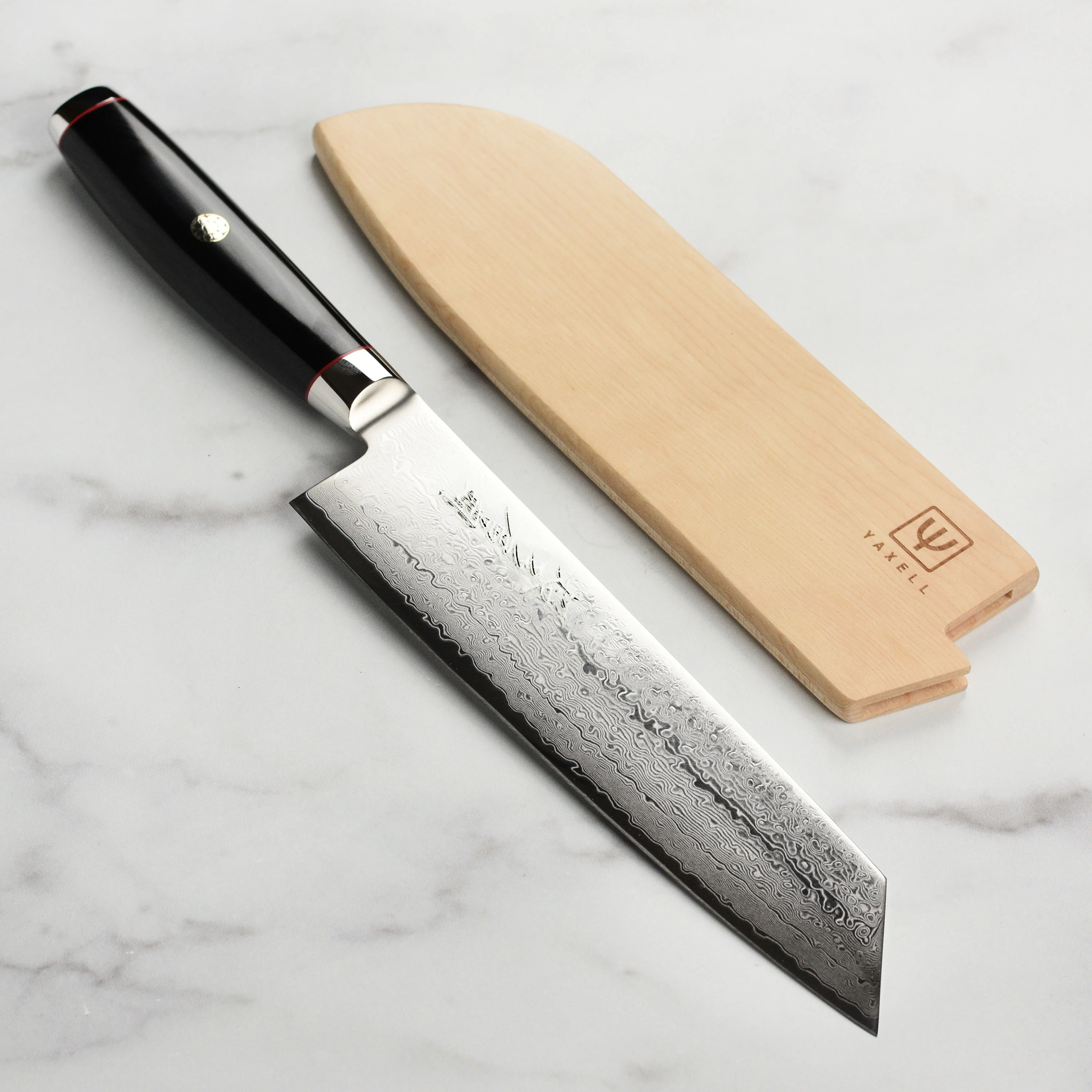 Yaxell Ypsilon SG2 8" Kiritsuke Knife - Image 14