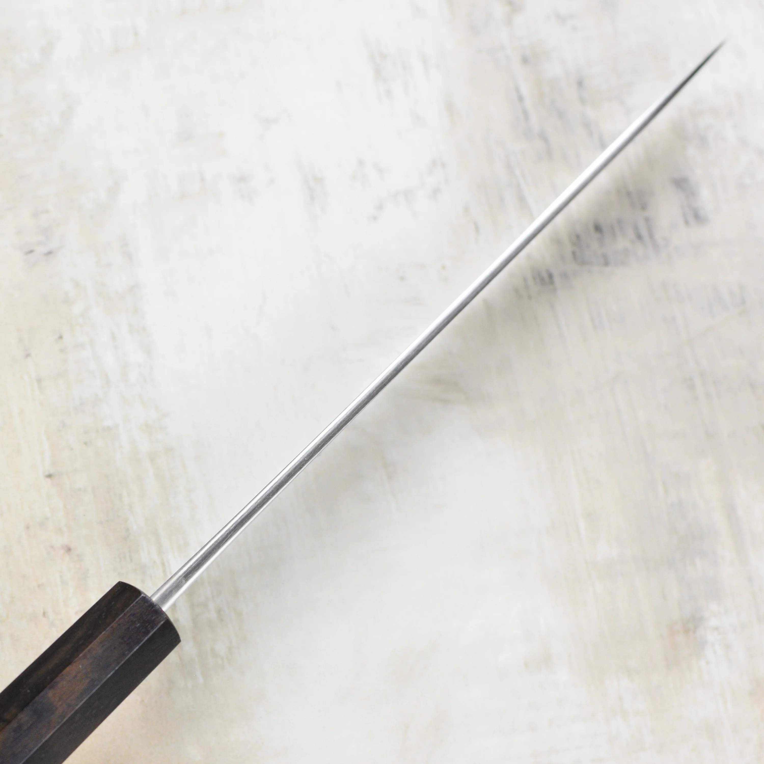 Yoshikane Shirogami #2 Nashiji Stainless Clad 5.9" Petty - Image 3