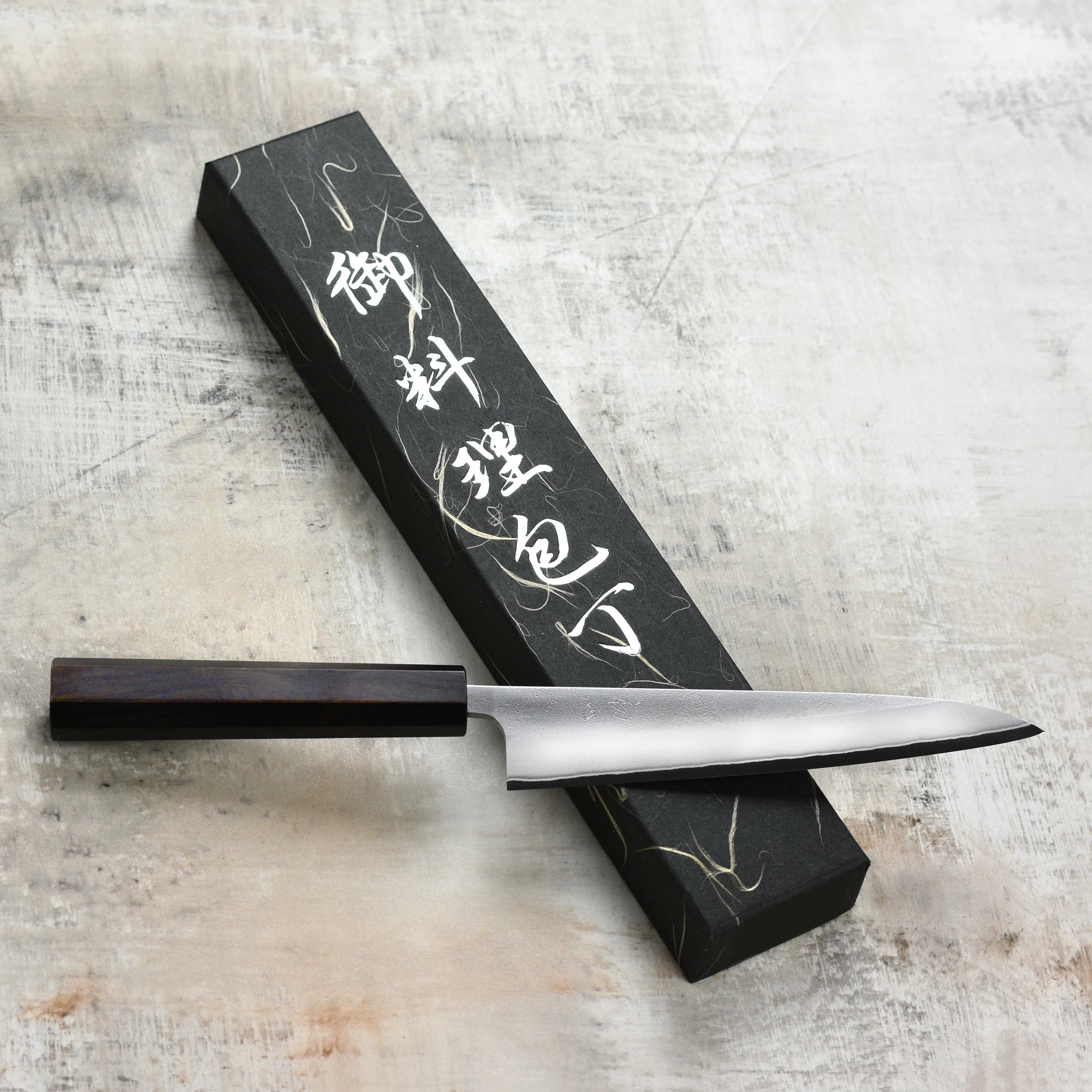 Yoshikane Shirogami #2 Nashiji Stainless Clad 5.9" Petty - Image 6