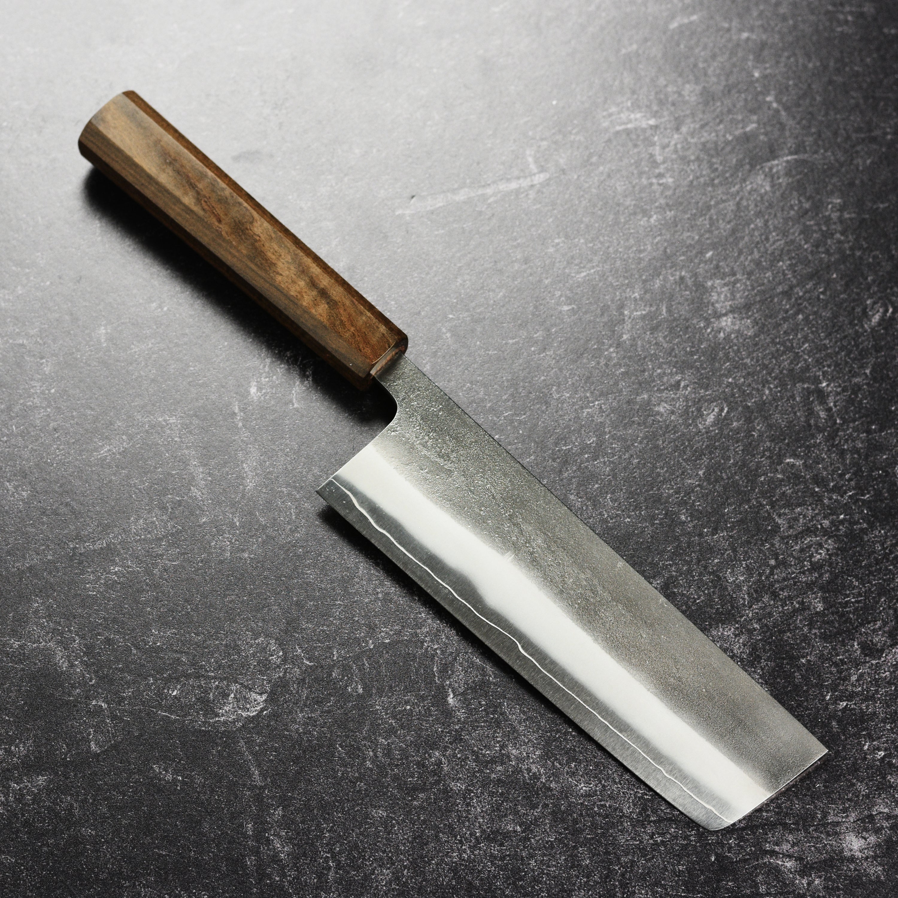 Yoshikane SKD Nashiji Stainless Clad 6.5" Nakiri