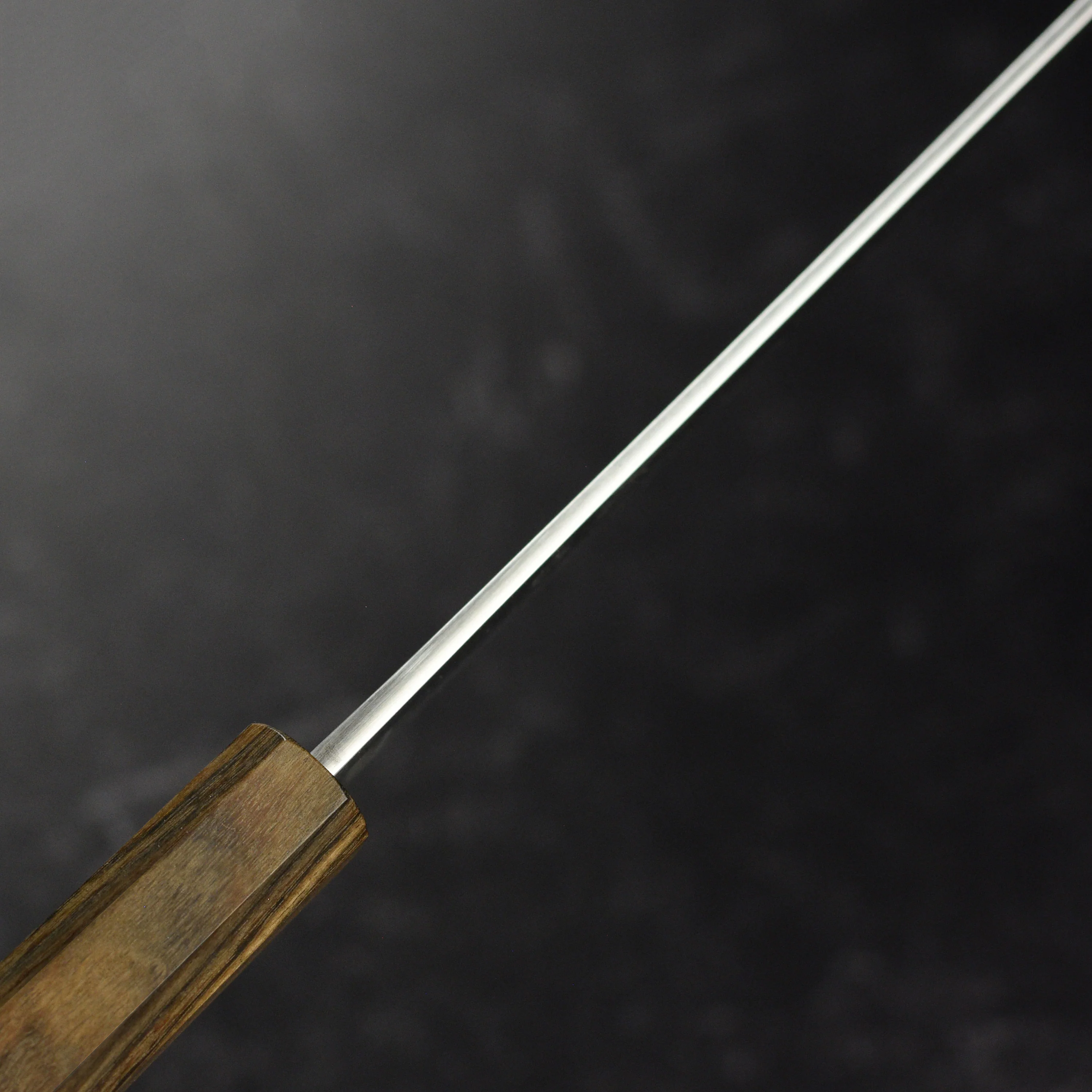 Yoshikane SKD Nashiji Stainless Clad 6.5" Nakiri - Image 3