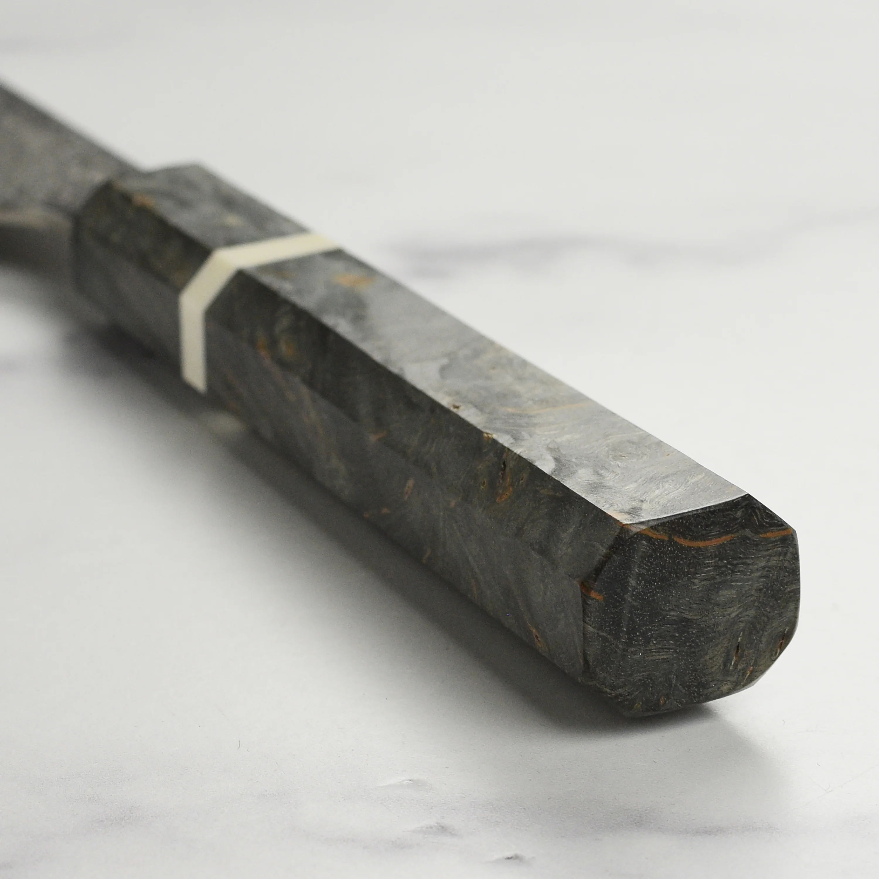 Yoshikane SKD Nashiji Stainless Clad 8.25" Gyuto, Extra Tall - Image 2