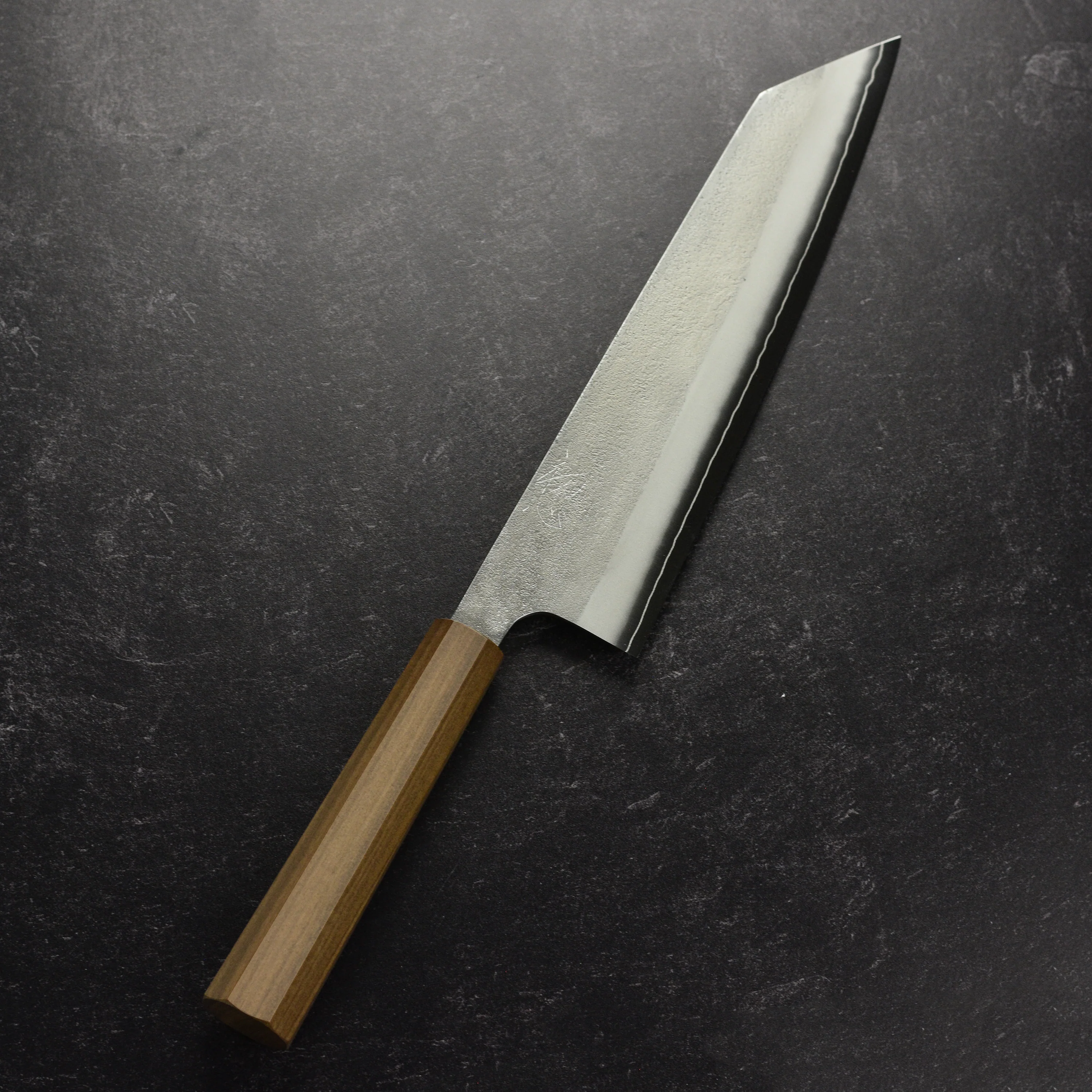 Yoshikane SKD Nashiji Stainless Clad 9.4" Kiritsuke - Image 8