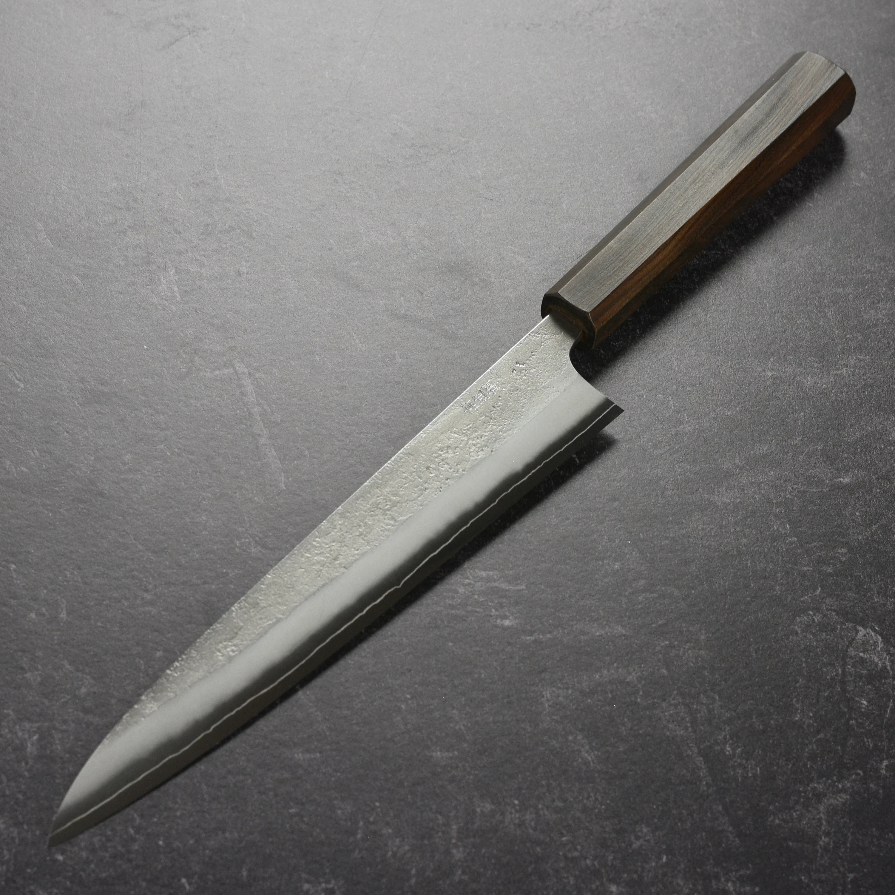 Yoshikane SKD Nashiji Stainless Clad 9.4" Sujihiki - Image 5